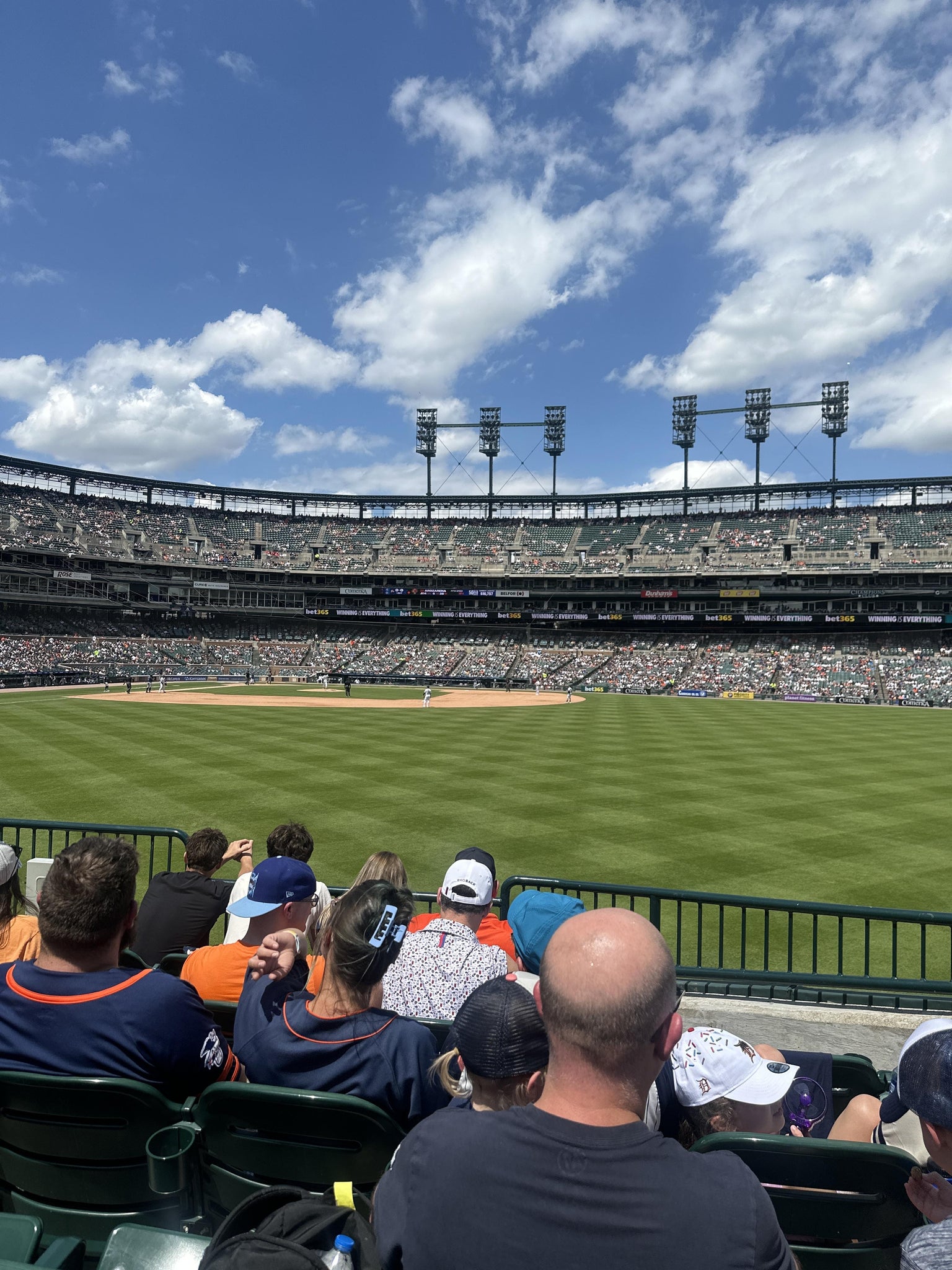 Real Fan View taken from Section 103 at Comerica Park by Jesus G