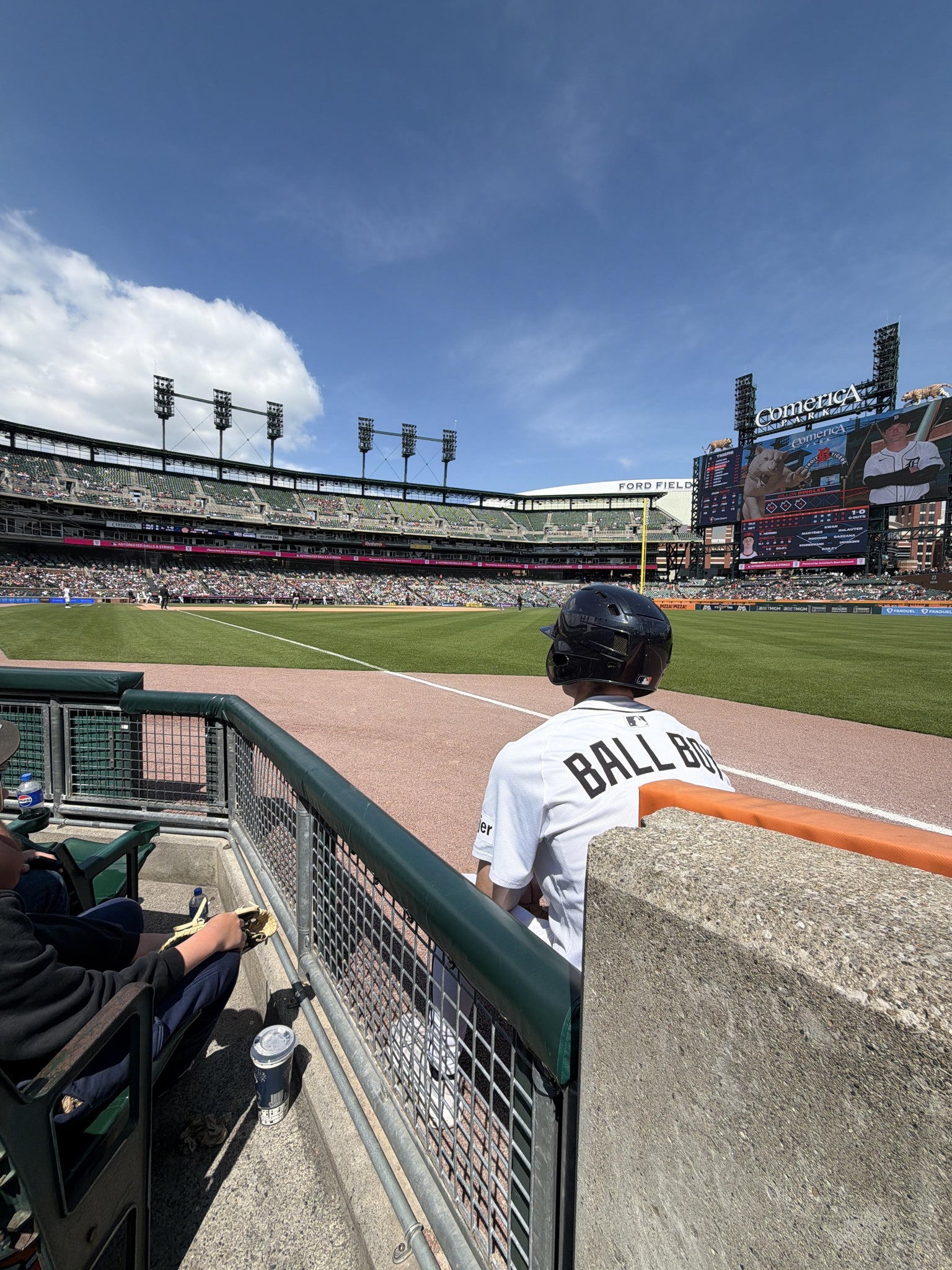 Real Fan View taken from Section 113 at Comerica Park by Brandyn U