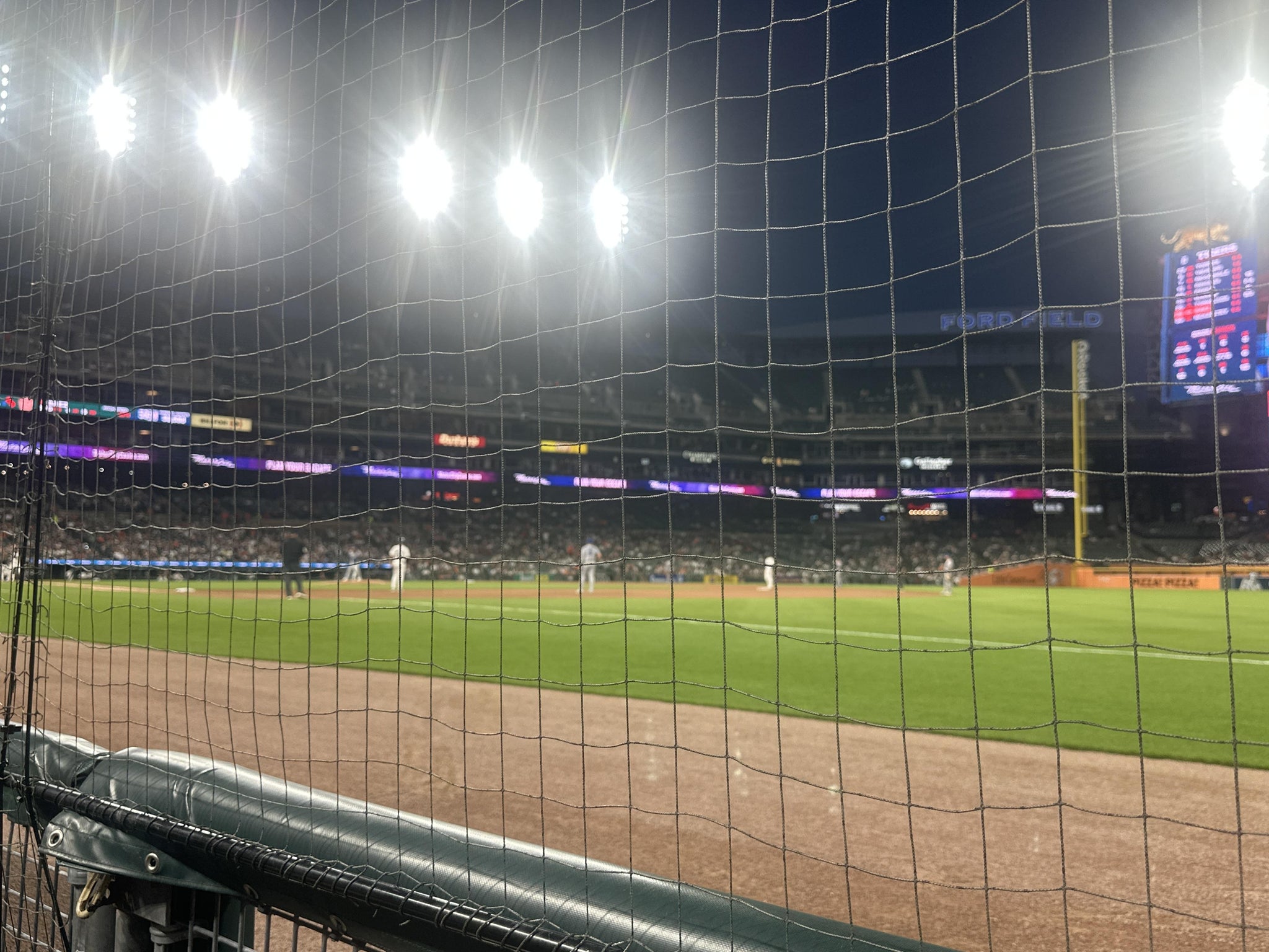 Real Fan View taken from Section 116 at Comerica Park by Jeff B