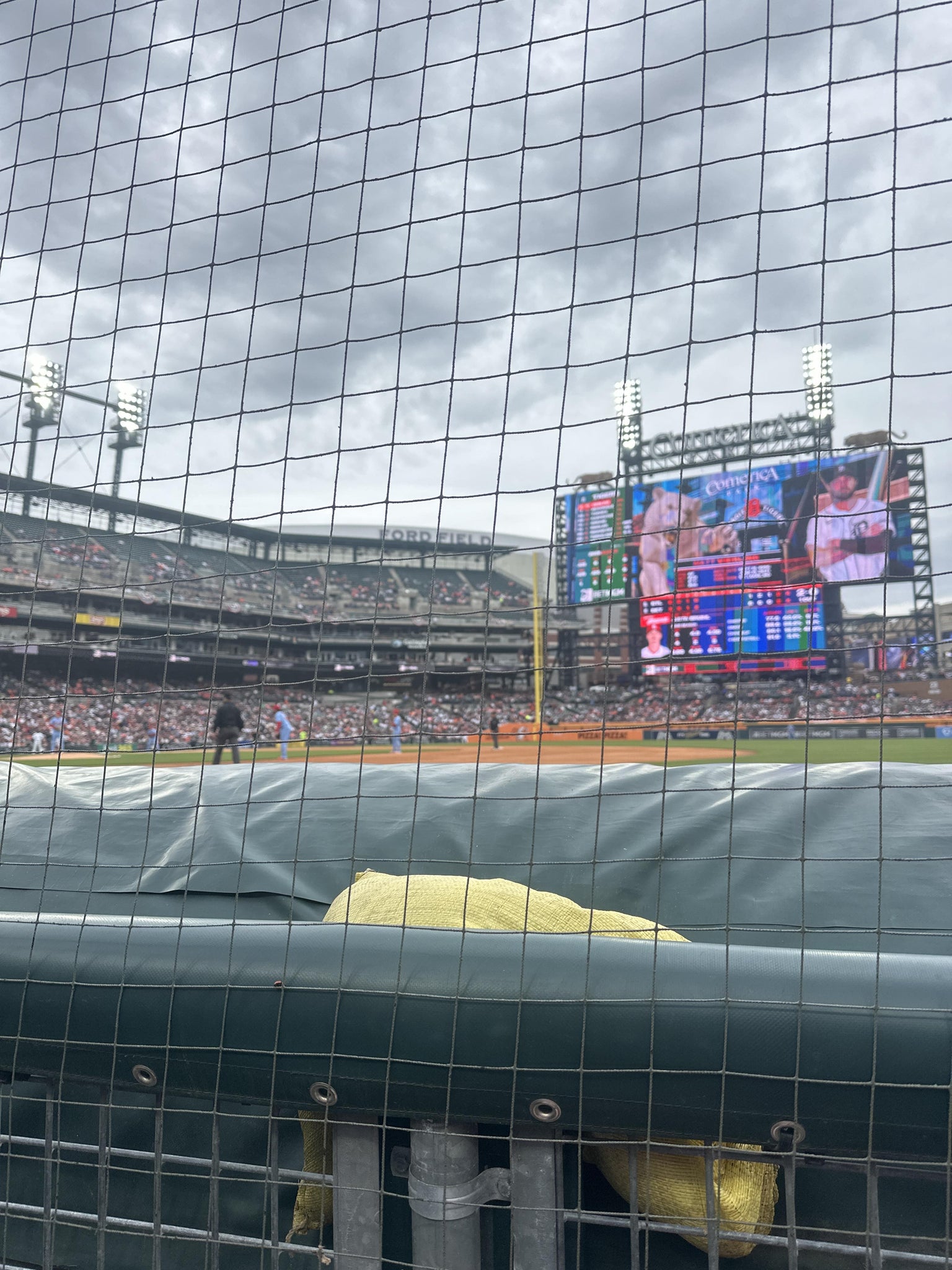 Real Fan View taken from Section 118 at Comerica Park by Courtney W