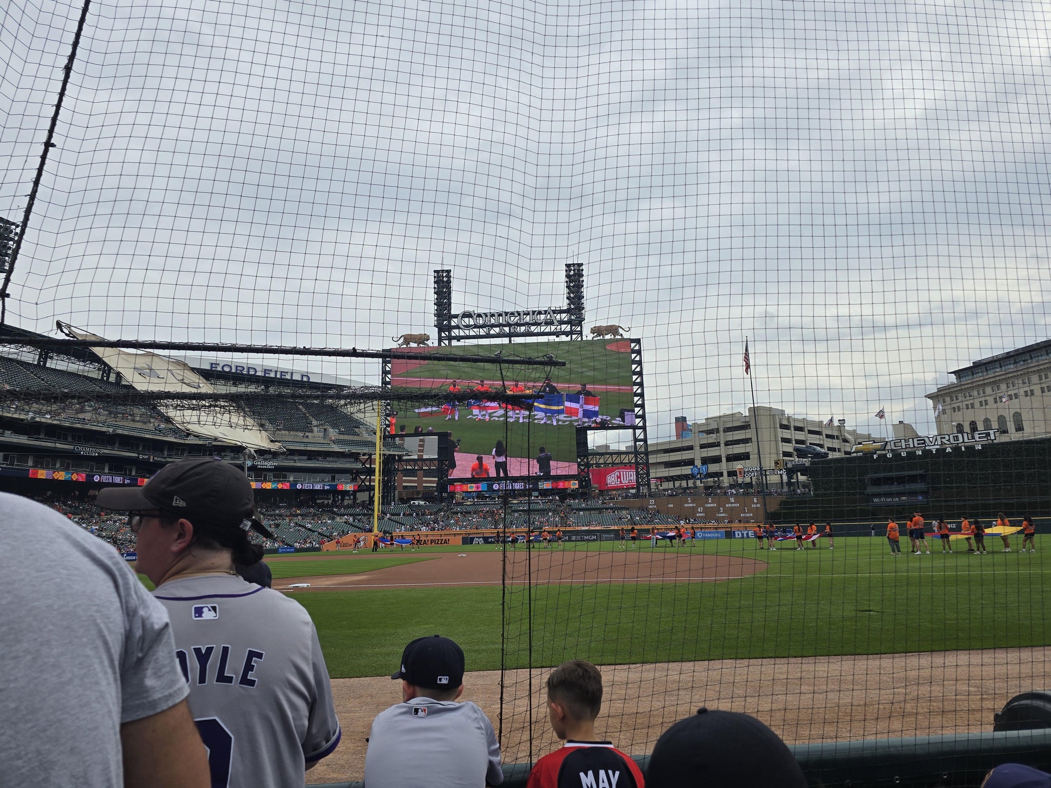 Real Fan View taken from Section 119 at Comerica Park by Annette T