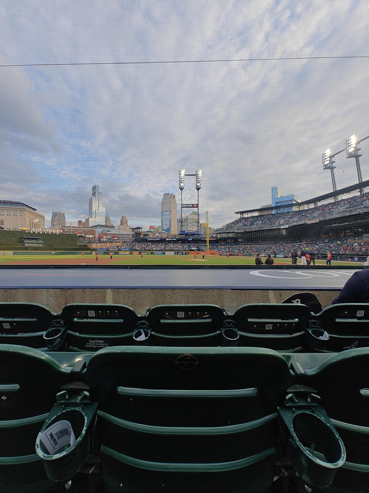 Real Fan View taken from Section 133 at Comerica Park by Noe H