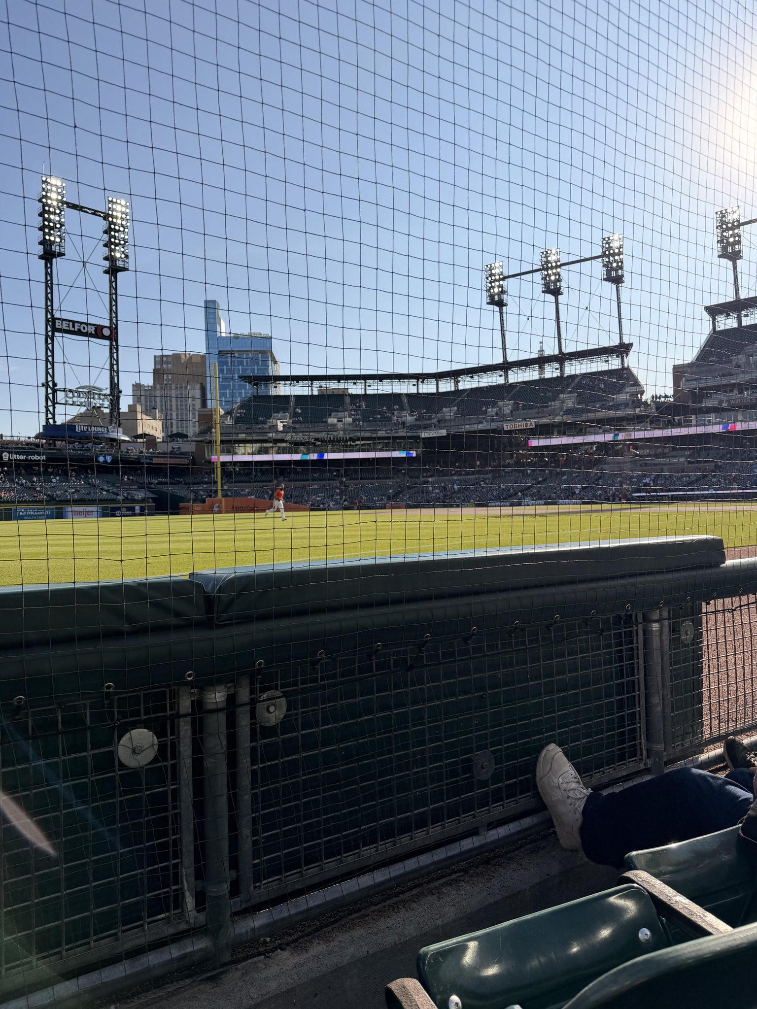 Real Fan View taken from Section 139 at Comerica Park by Tracee B