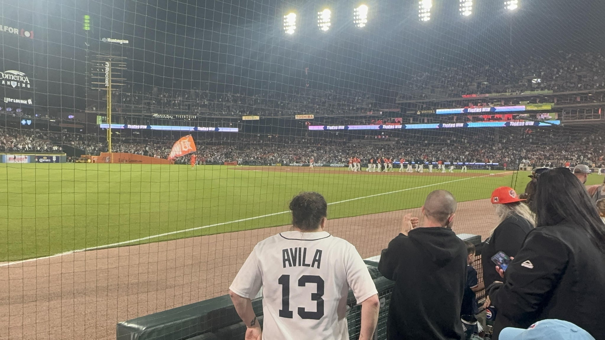 Real Fan View taken from Section 140 at Comerica Park by Chevelle B