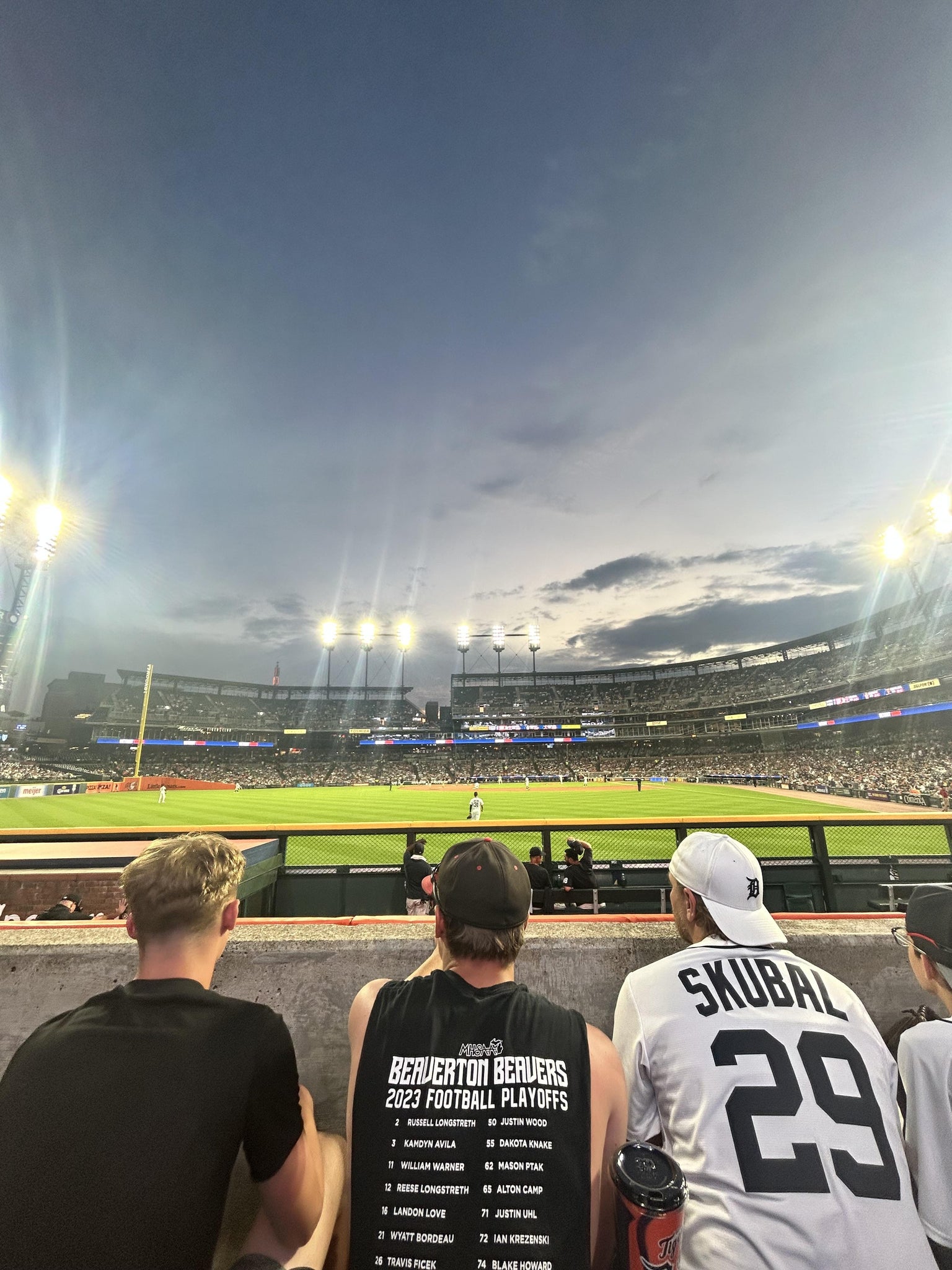 Real Fan View taken from Section 148 at Comerica Park by Christian P
