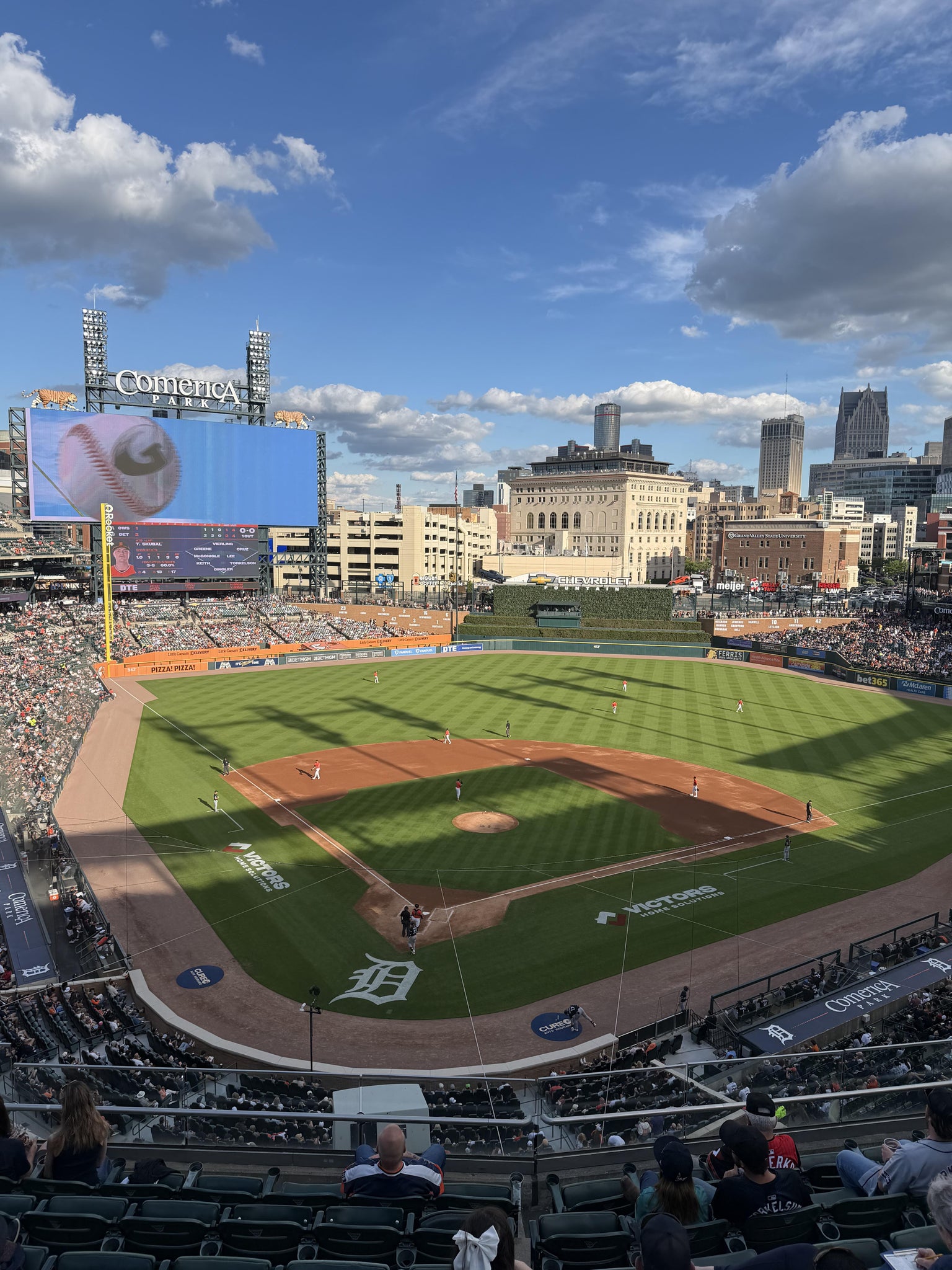 Vue réelle des fans prise de la Section 326 au site Comerica Park par Colin W