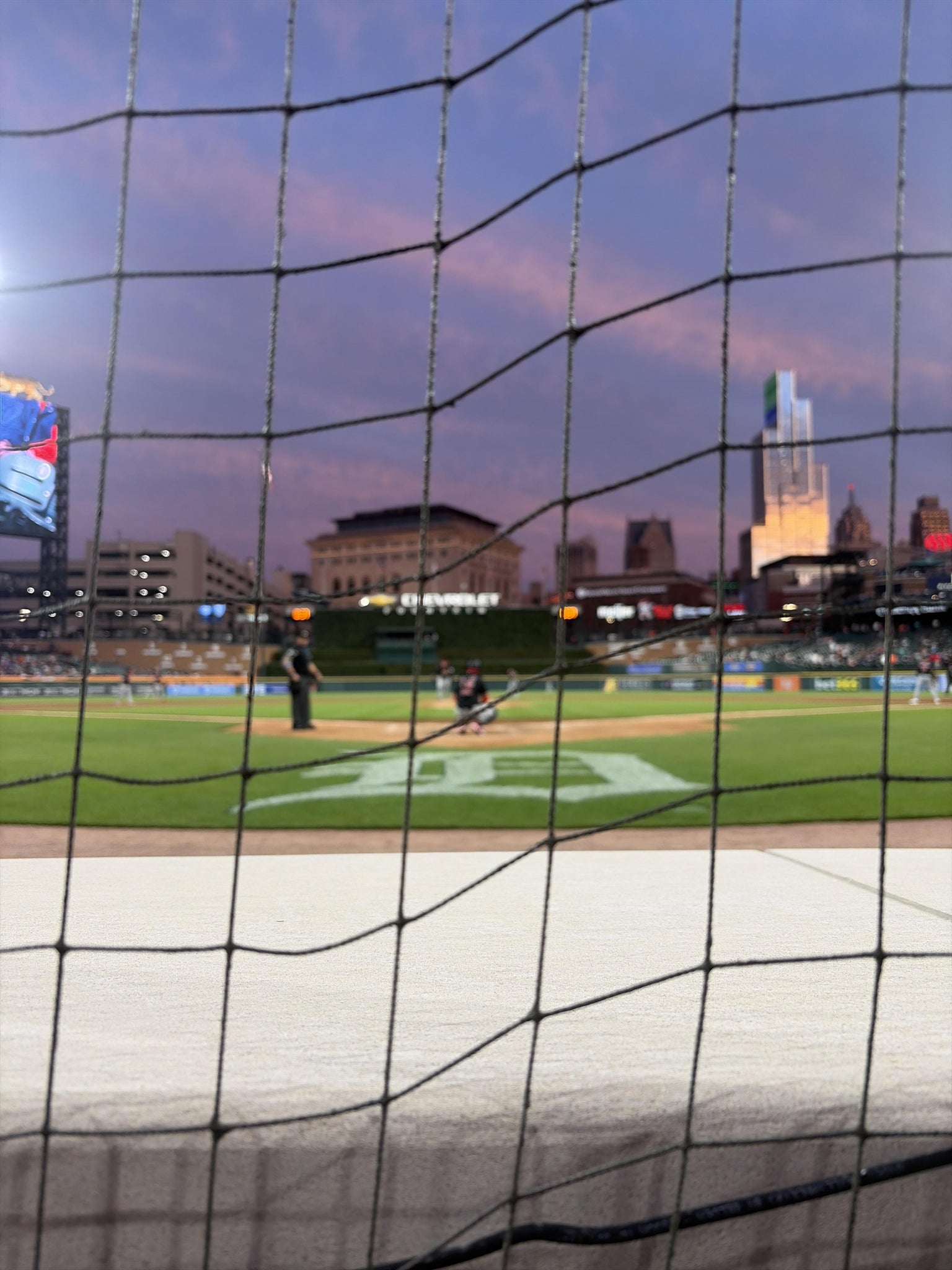 Real Fan View taken from Priority Club 3 at Comerica Park by Riley R