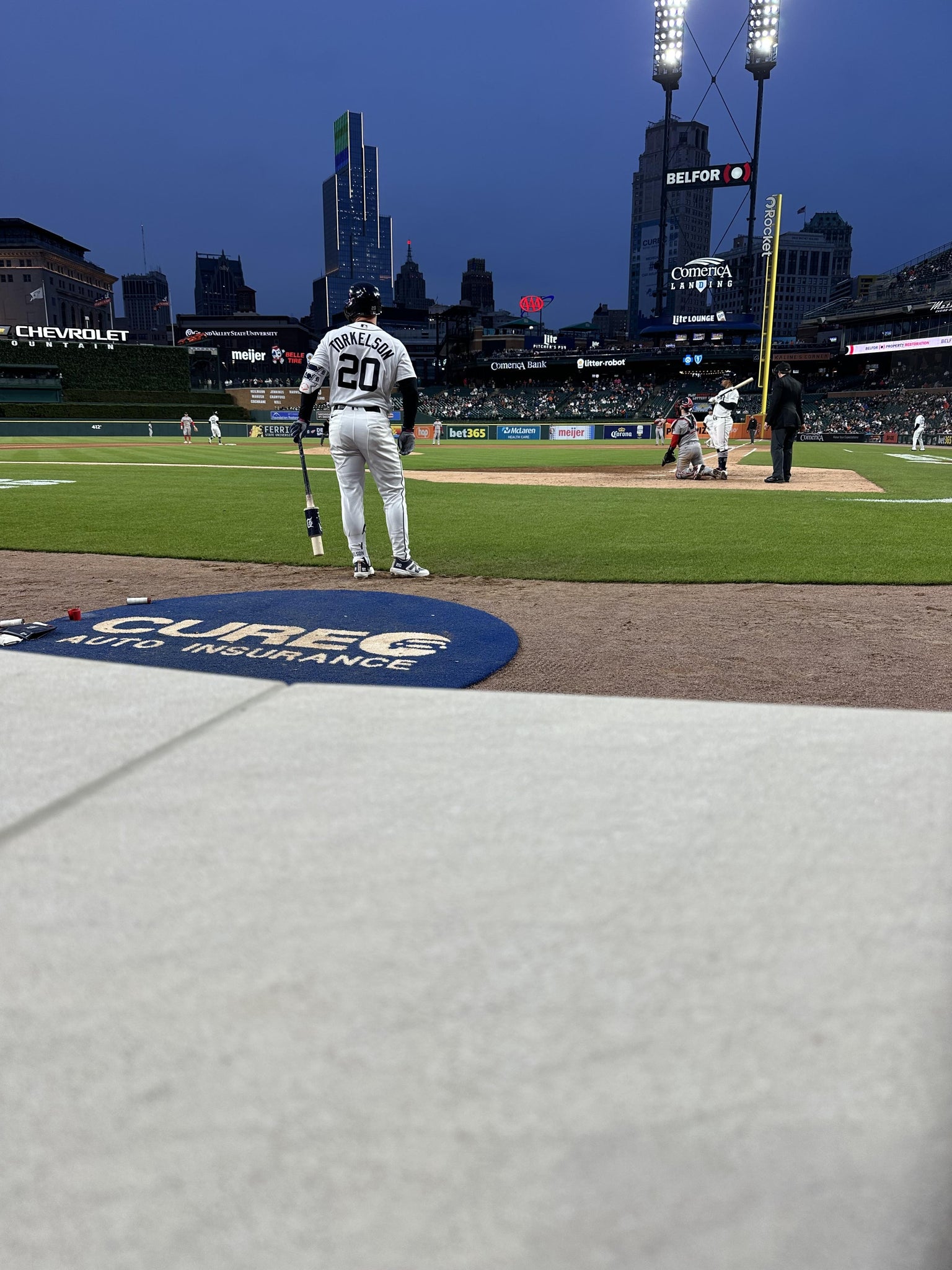 Real Fan View taken from Priority Club 5 at Comerica Park by Catherine S
