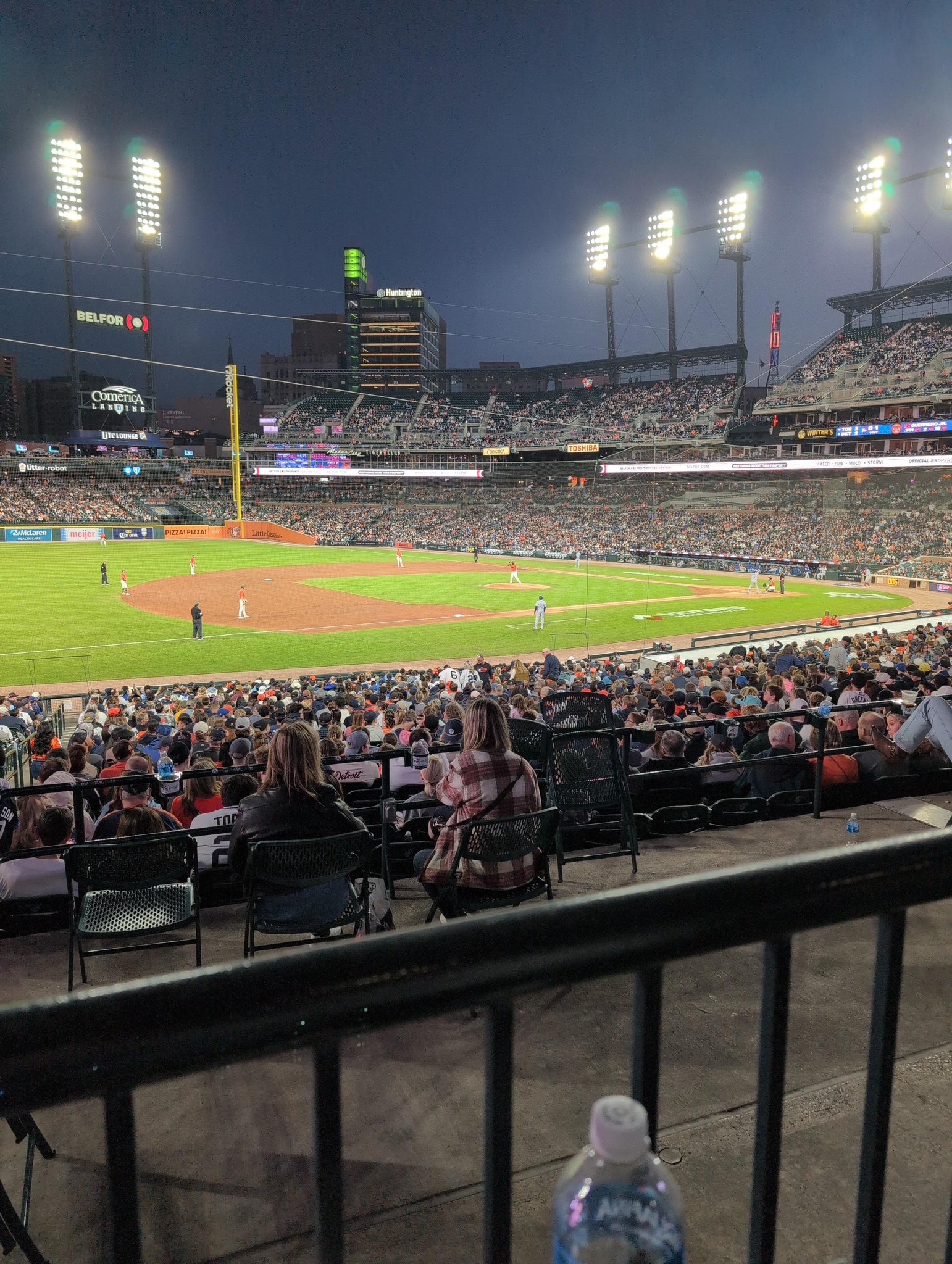 Real Fan View taken from Terrace 137 B at Comerica Park by Anonymous User