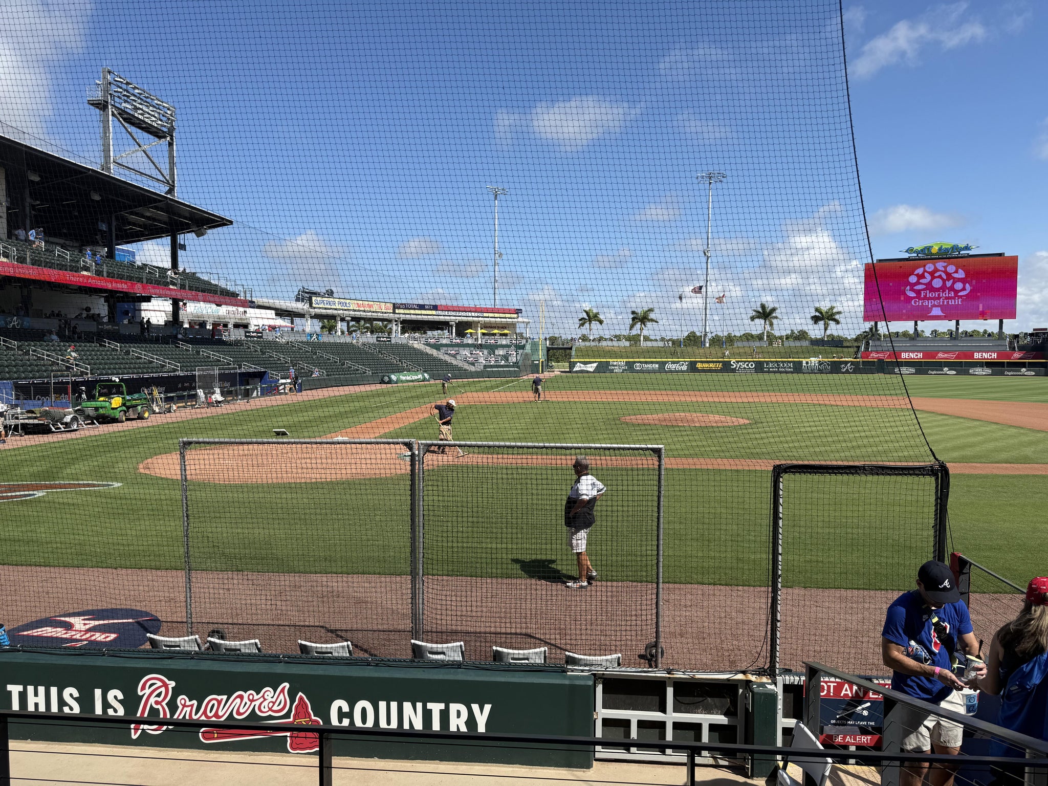 Real Fan View taken from Section 116 at CoolToday Park by Jerry R