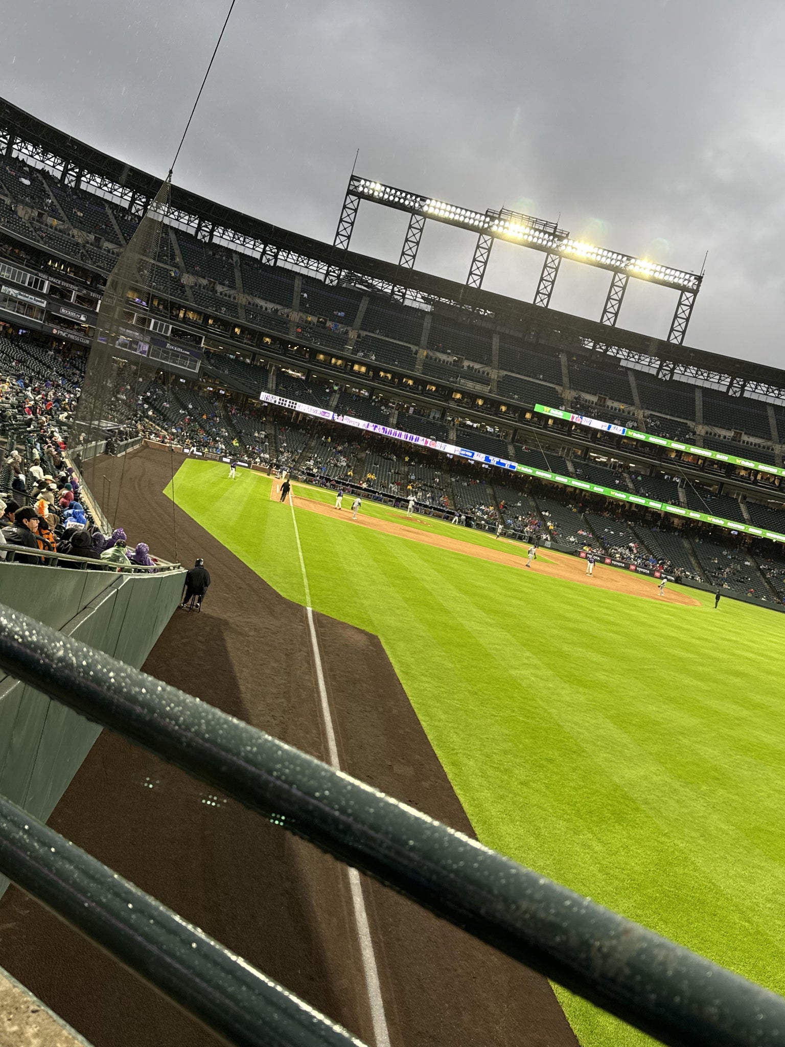 Real Fan View taken from Section 110 at Coors Field by Ken C