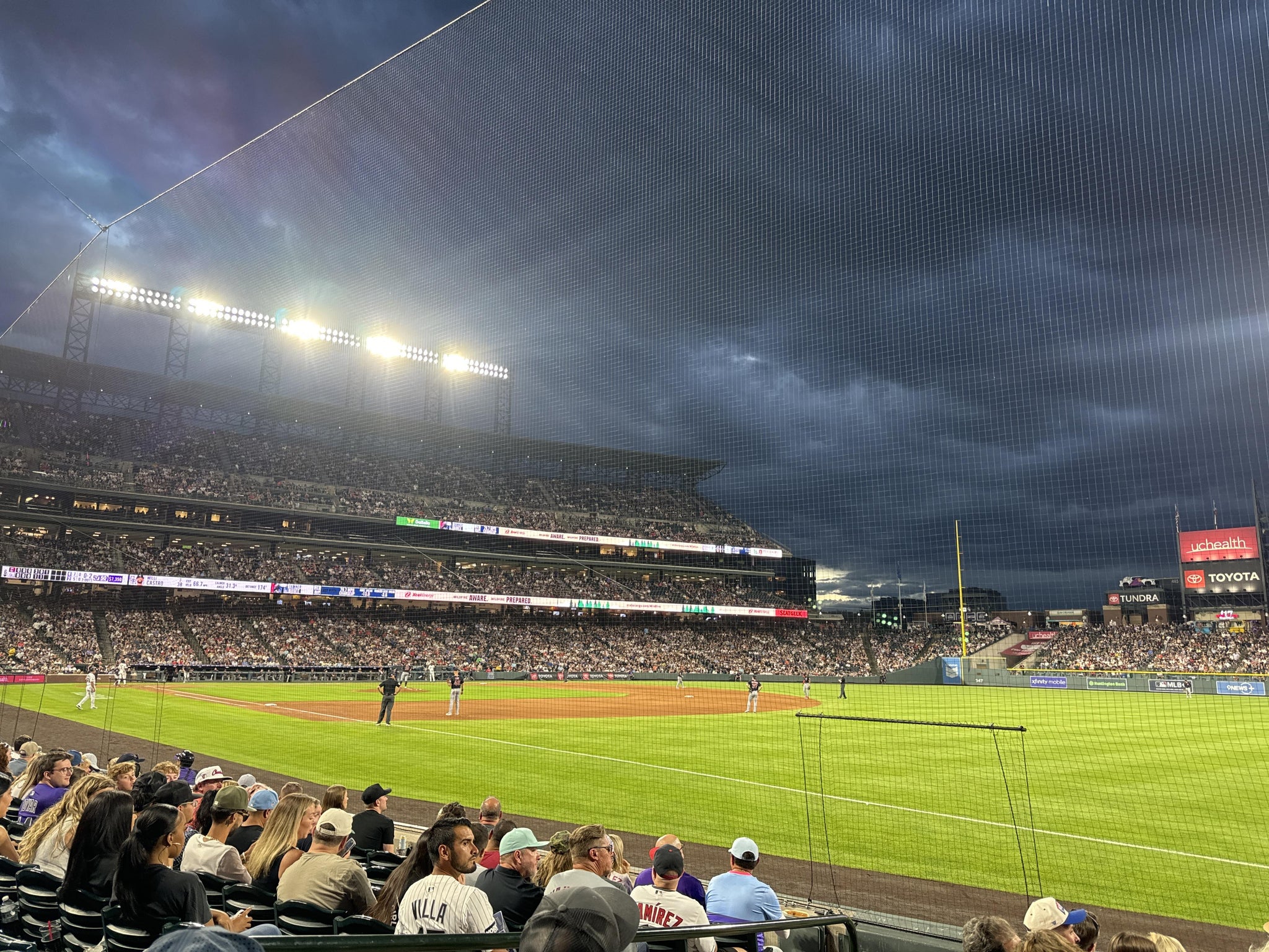 Real Fan View taken from Section 116 at Coors Field by Dylan K