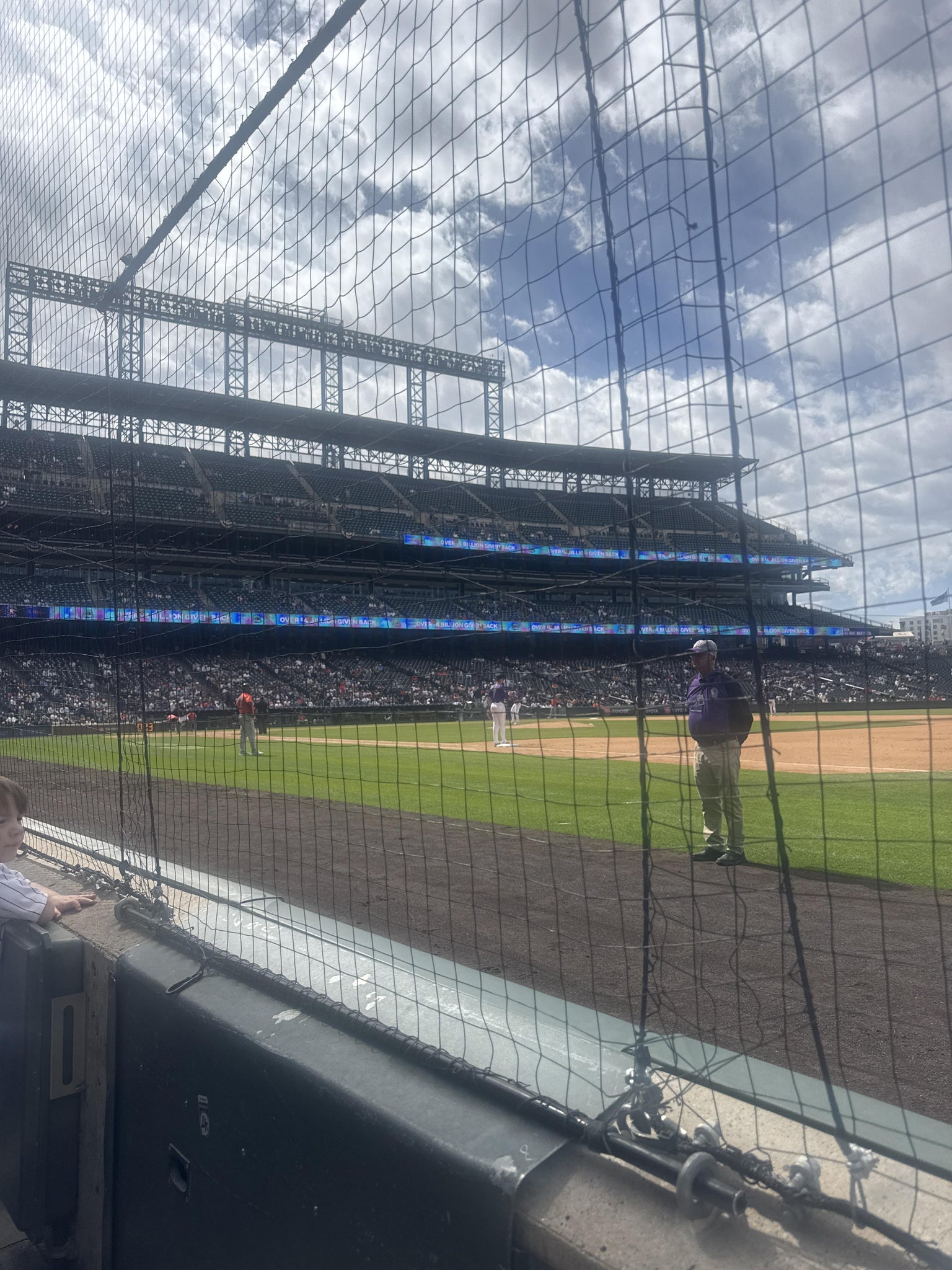 Real Fan View taken from Section 119 at Coors Field by Jonny D