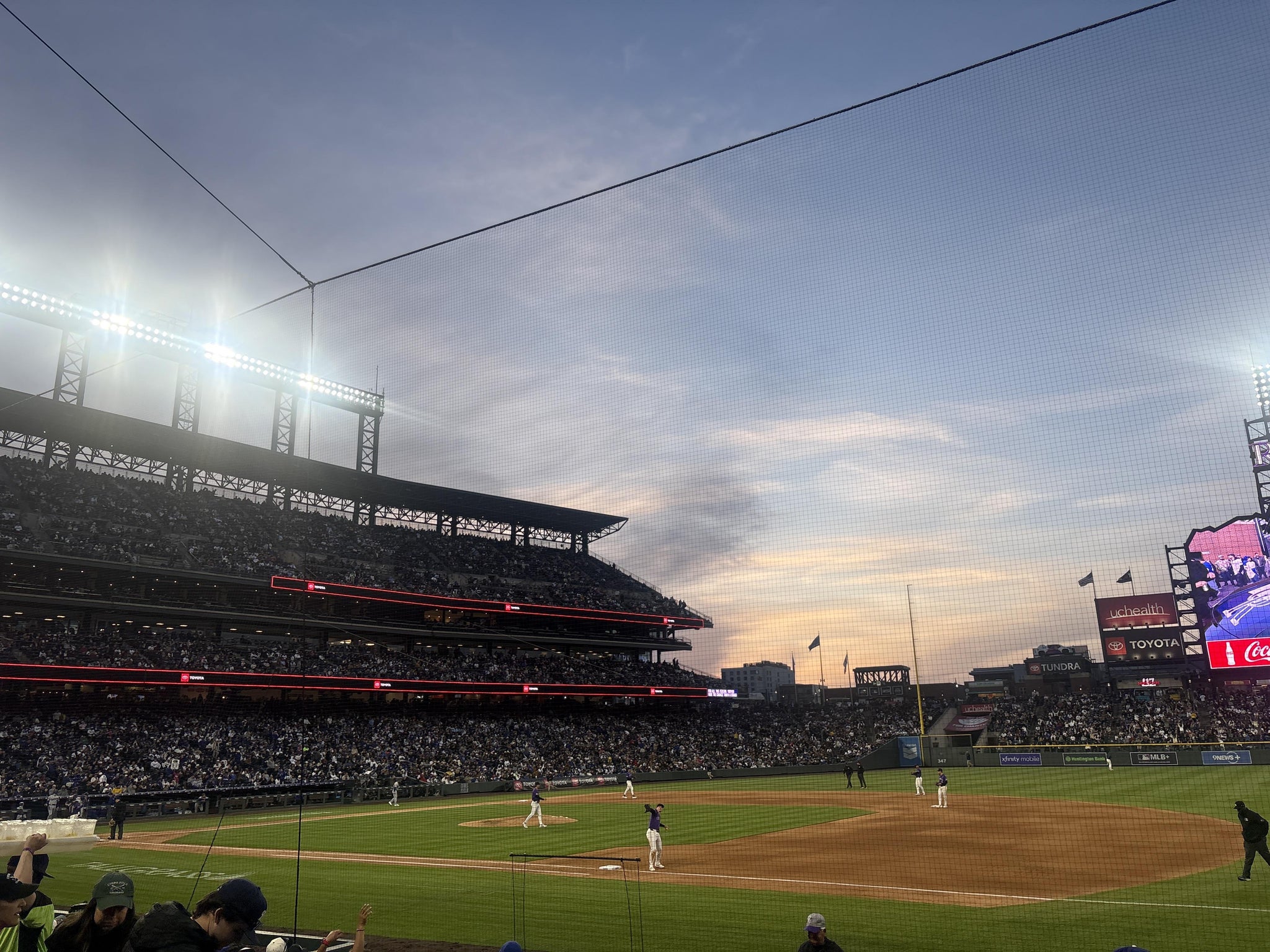 Real Fan View taken from Section 120 at Coors Field by Sam S