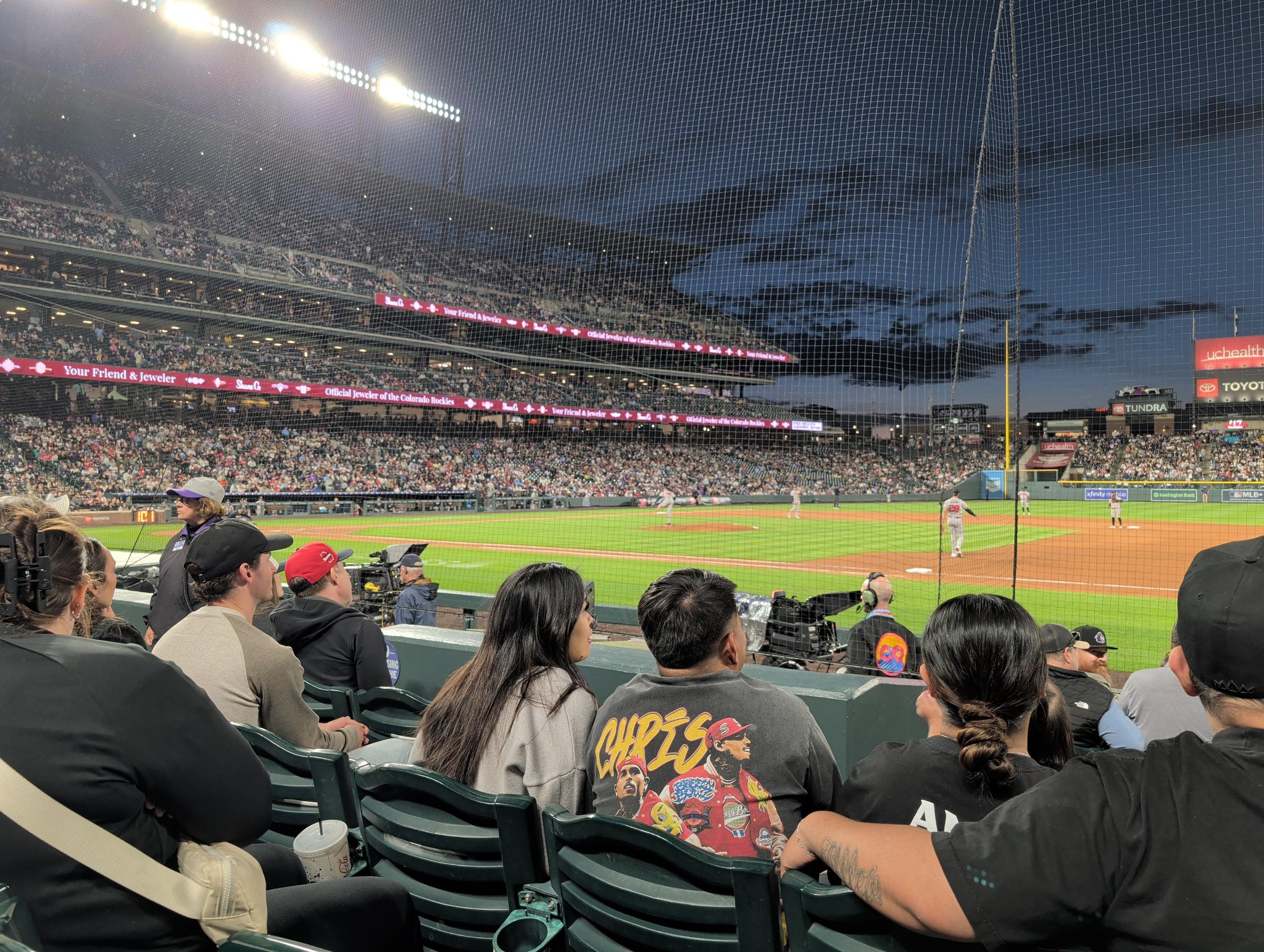 Real Fan View taken from Section 121 at Coors Field by David G