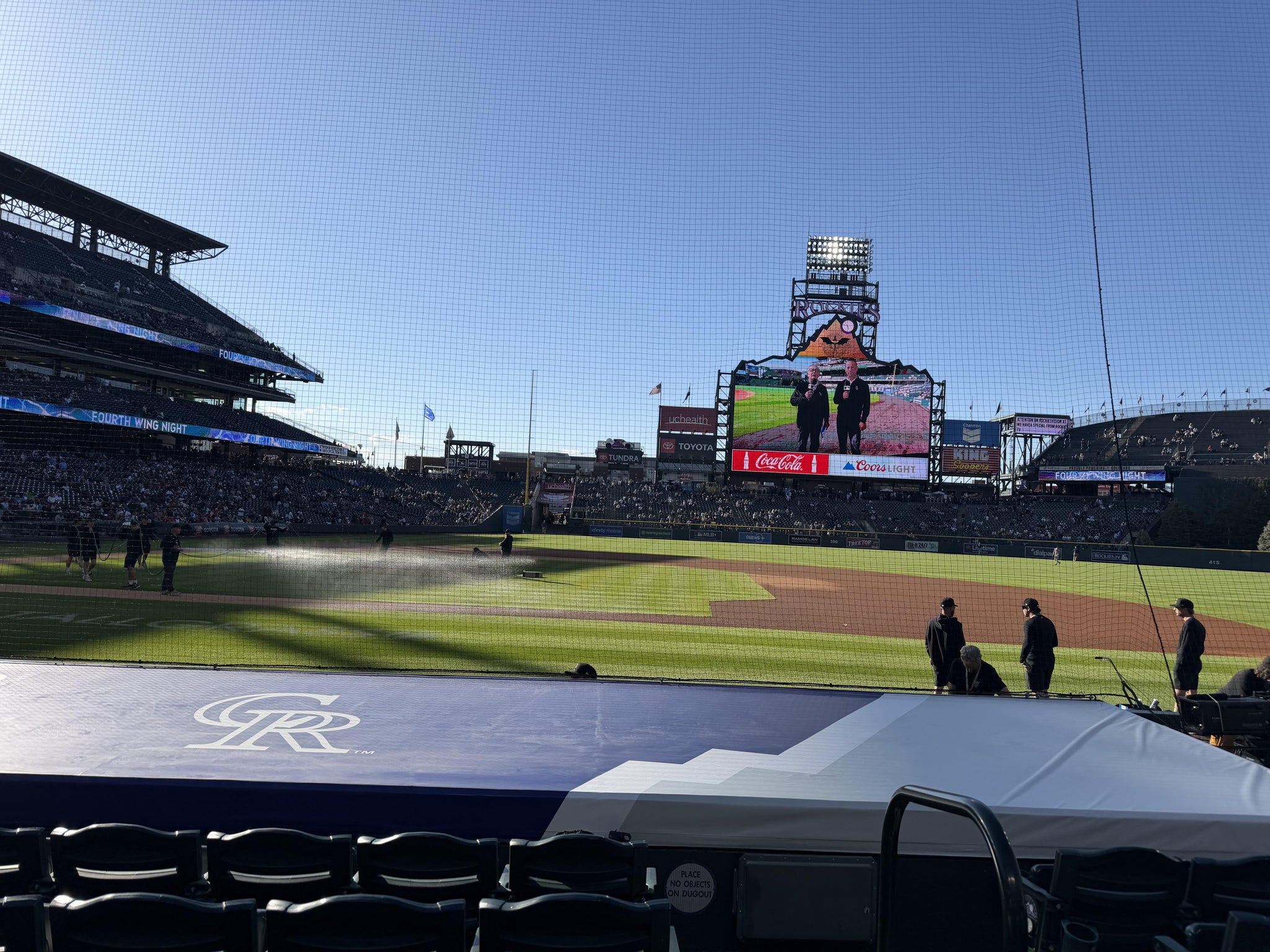 Real Fan View taken from Section 123 at Coors Field by Brian P