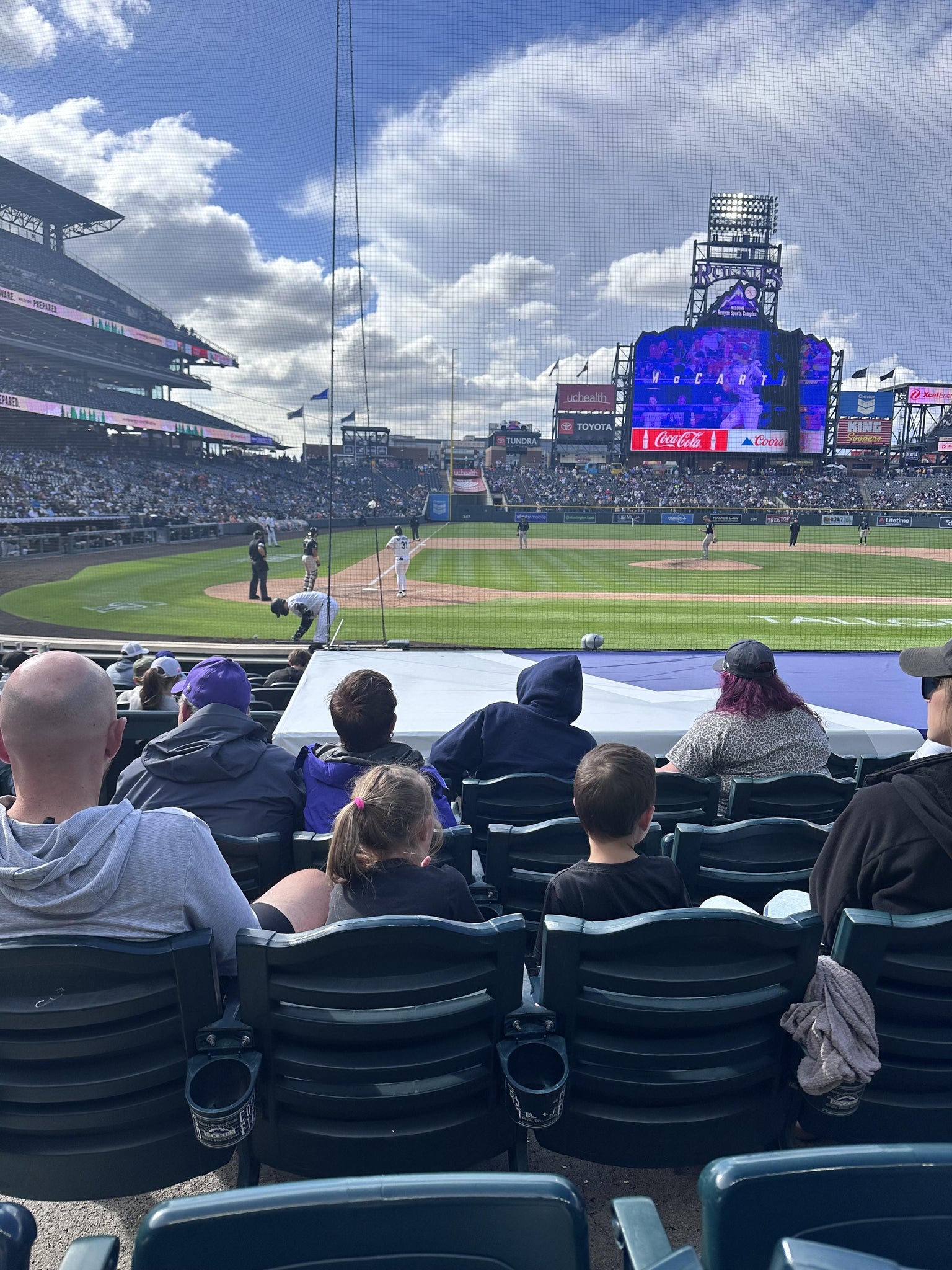 Real Fan View taken from Section 125 at Coors Field by Ariel S