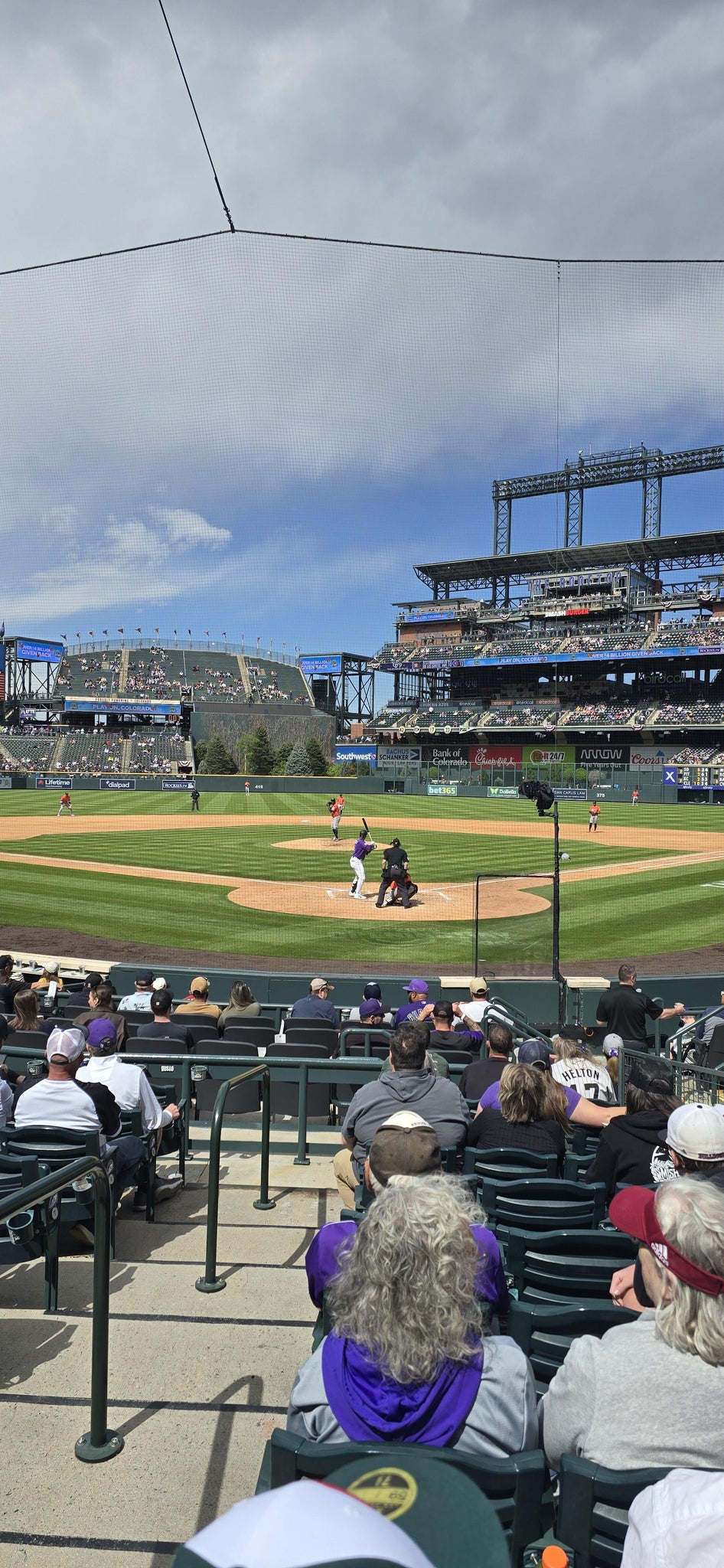 Real Fan View taken from Section 131 at Coors Field by Isaiah D