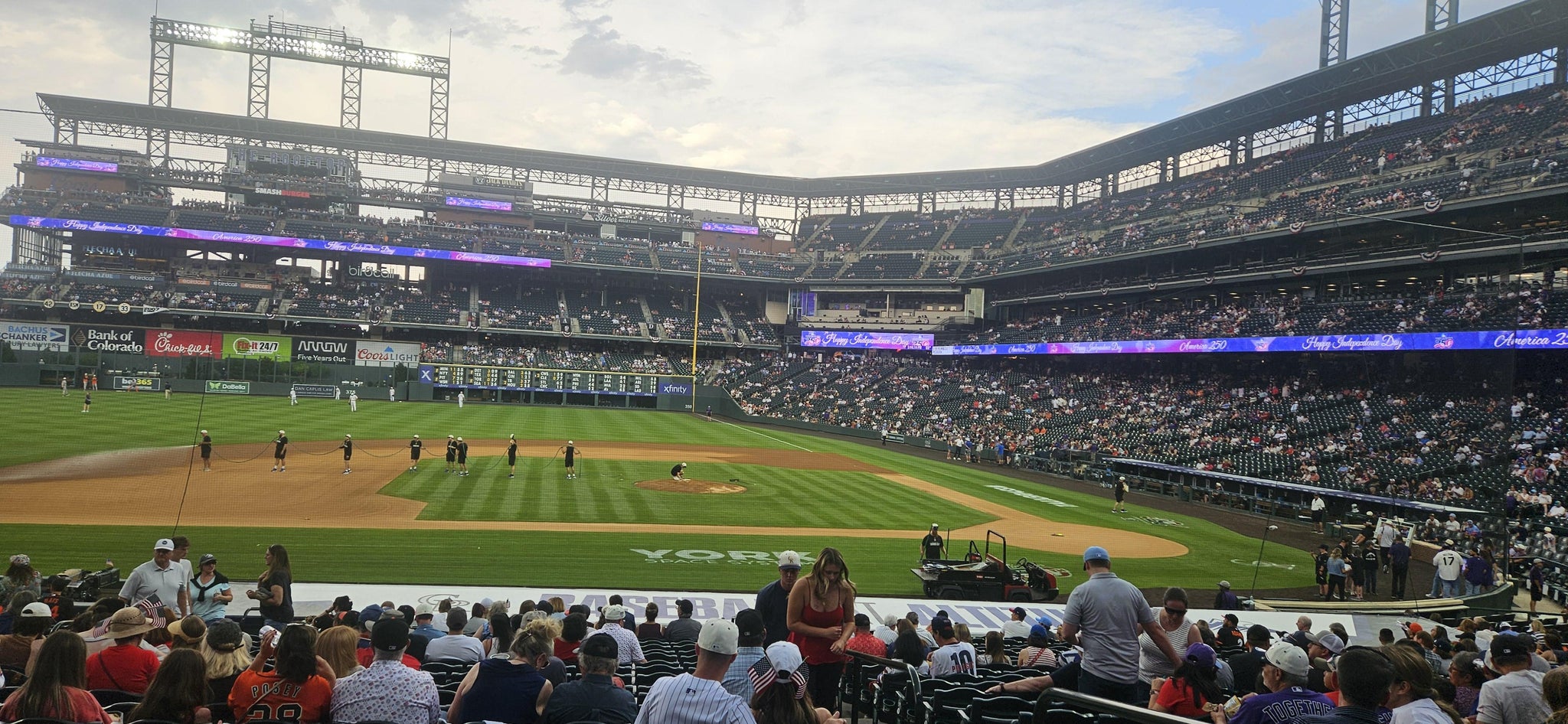 Real Fan View taken from Section 138 at Coors Field by Jordan C