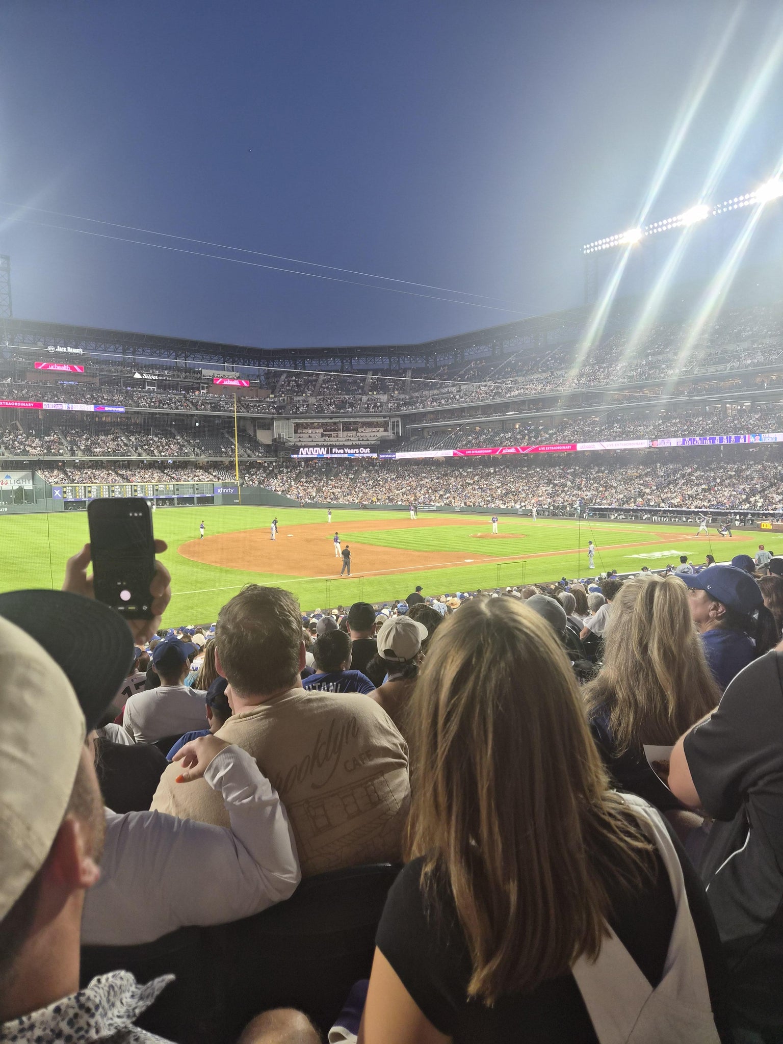 Real Fan View taken from Section 143 at Coors Field by Suaana B