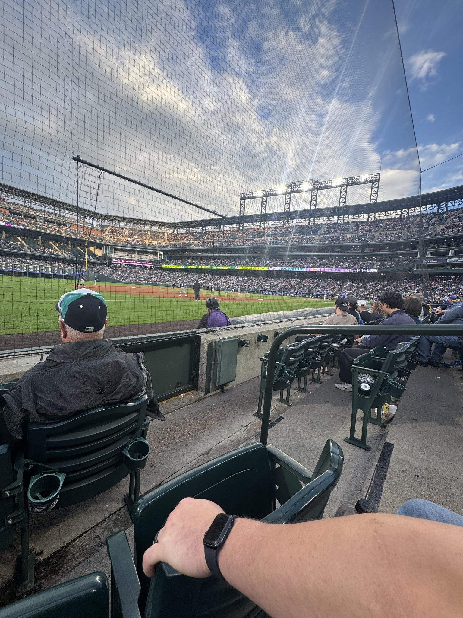 Real Fan View taken from Section 143 at Coors Field by Alayna W
