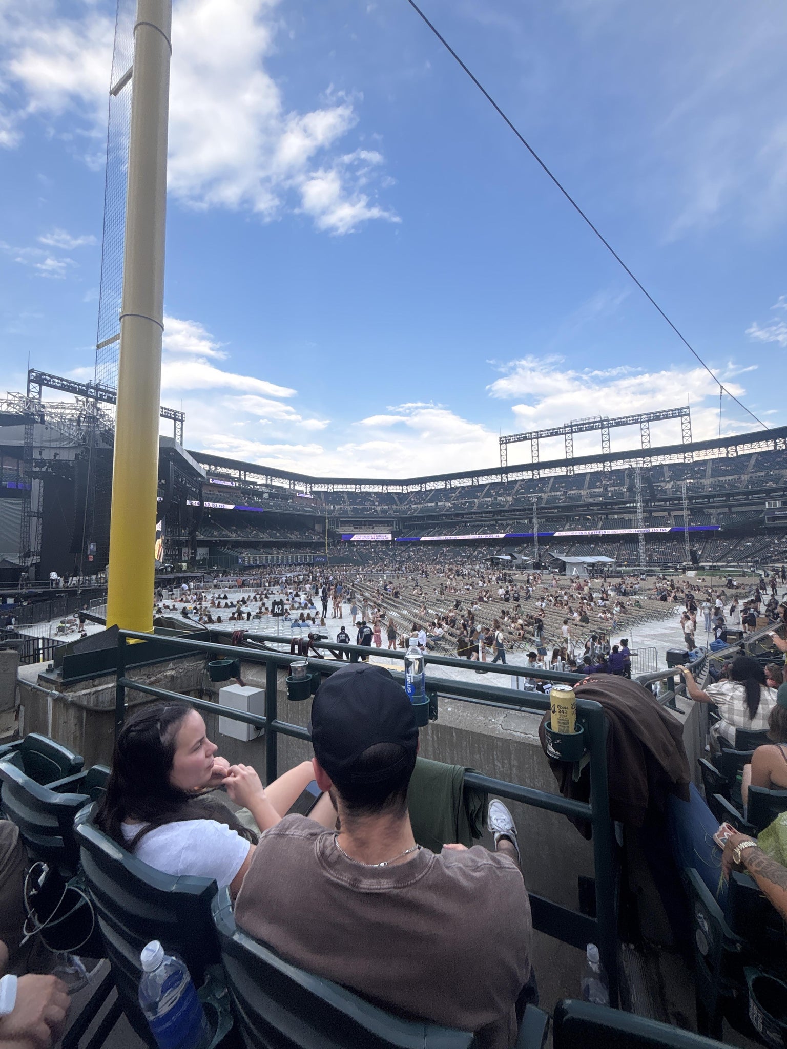 Real Fan View taken from Section 150 at Coors Field by Caitlin C