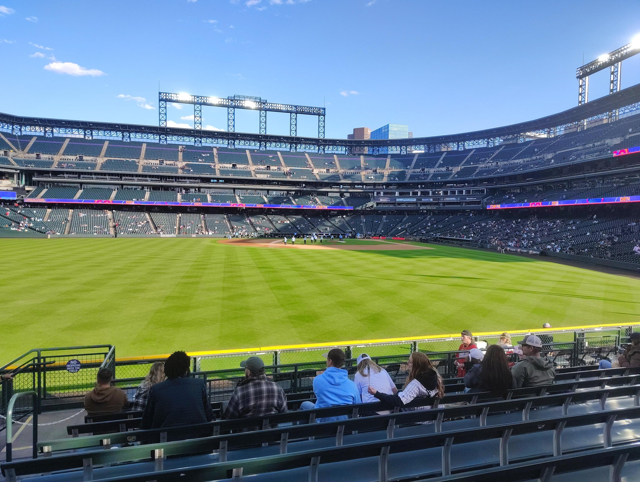 Real Fan View taken from Section 154 at Coors Field by Habib G