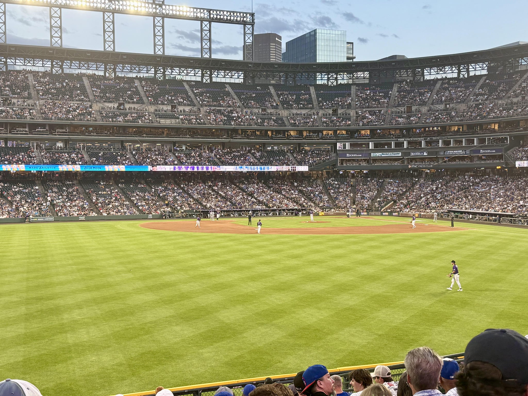 Real Fan View taken from Section 156 at Coors Field by Nicole E