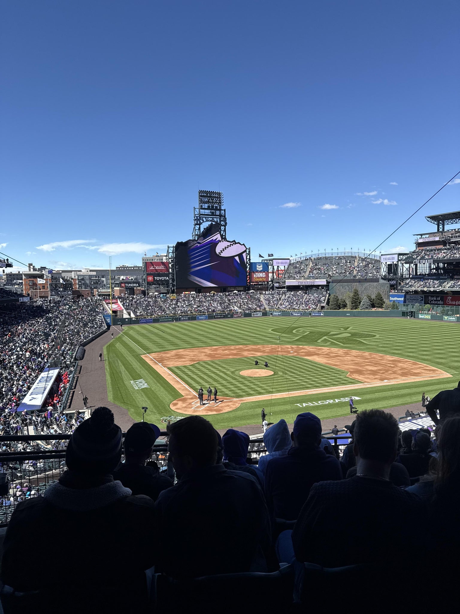 Real Fan View taken from Section 227 at Coors Field by Sammy K