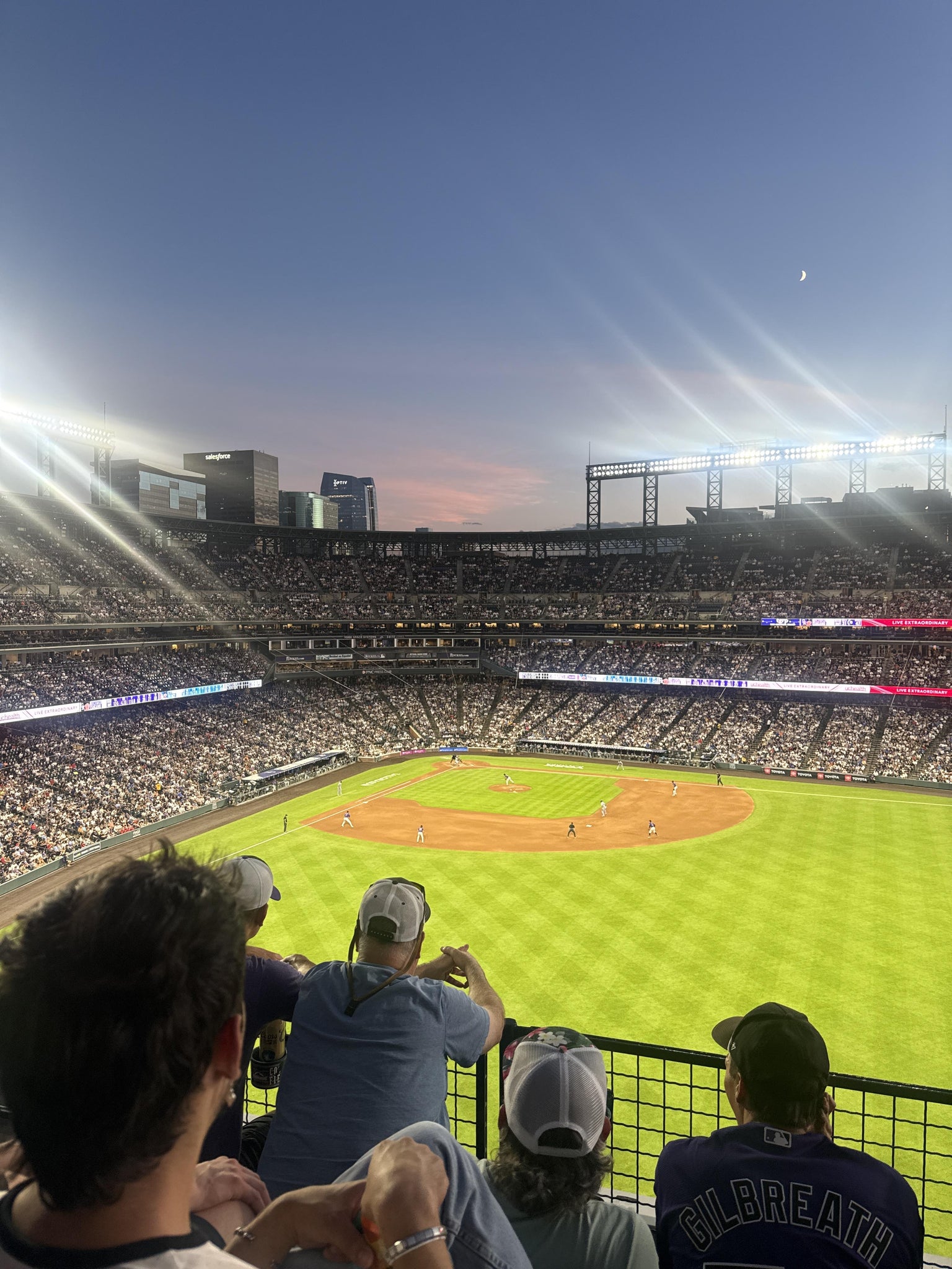 Real Fan View taken from Lower 304 at Coors Field by Anonymous User