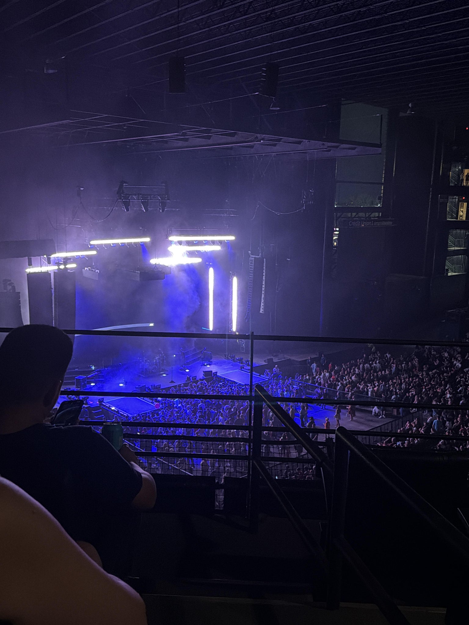 Real Fan View taken from Suite 221 at Credit Union 1 Amphitheatre by Rosa M