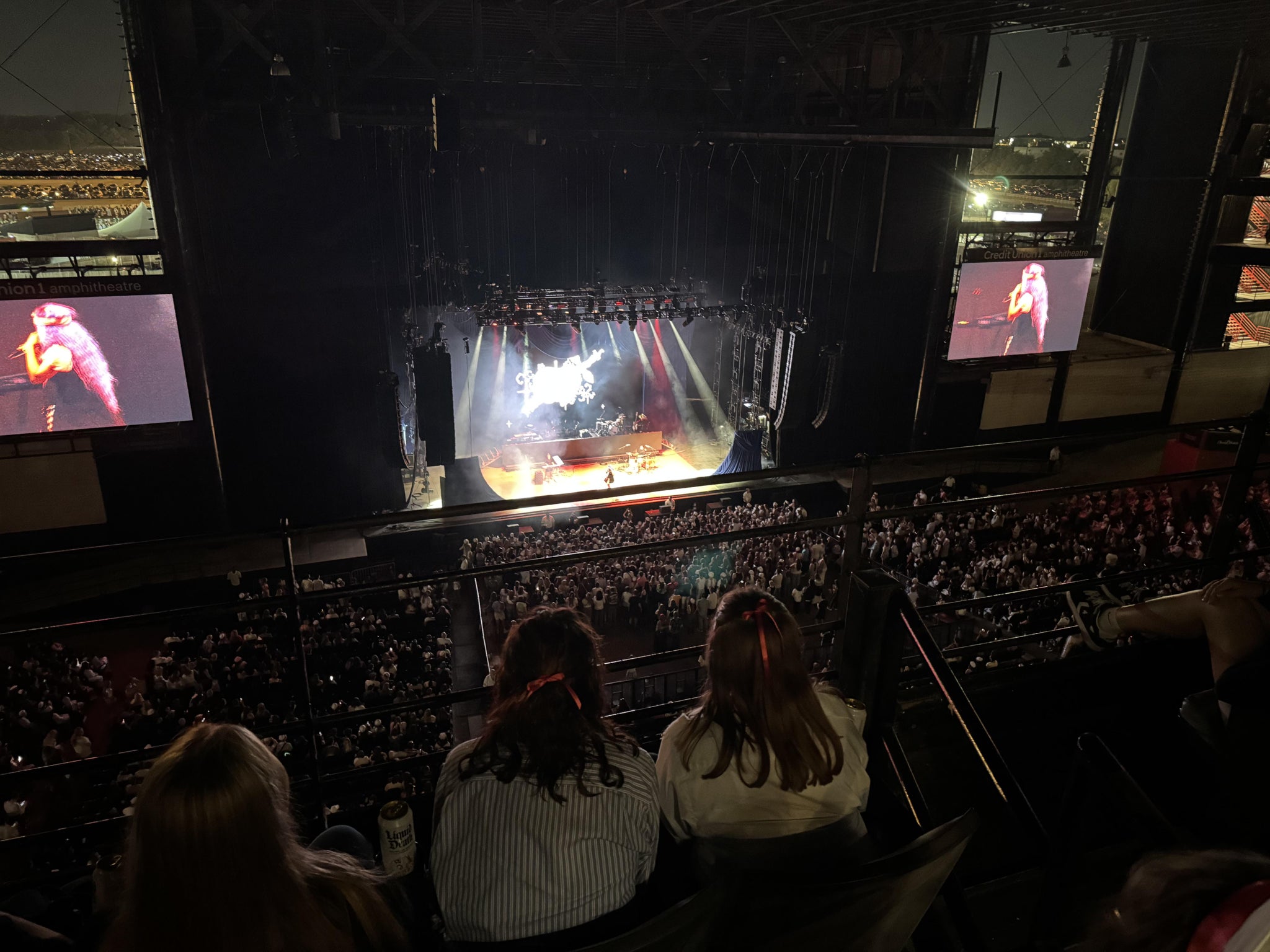 Real Fan View taken from Suite 320 at Credit Union 1 Amphitheatre by Thomas W