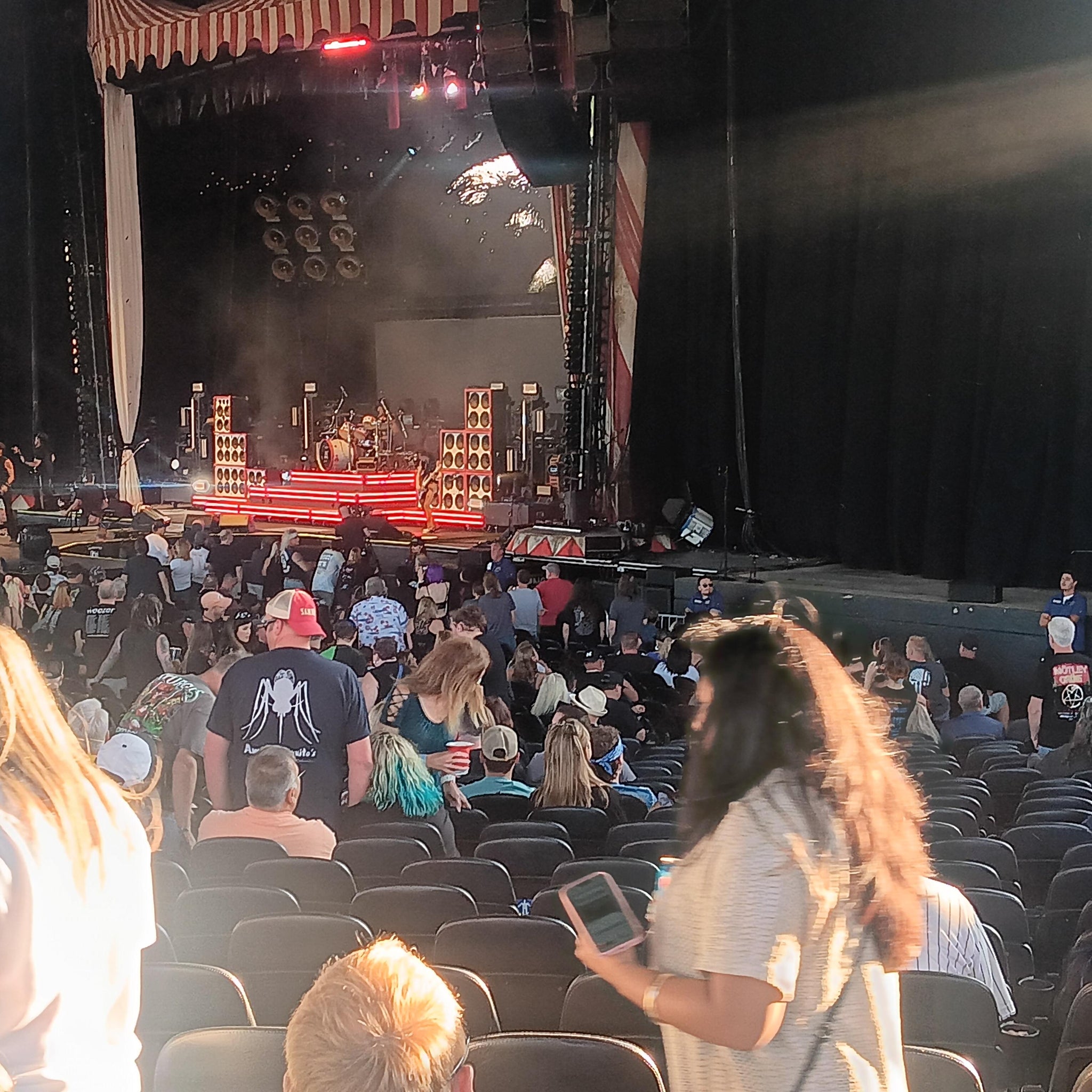 Real Fan View taken from VIP Box 118 at Credit Union 1 Amphitheatre by Jon S