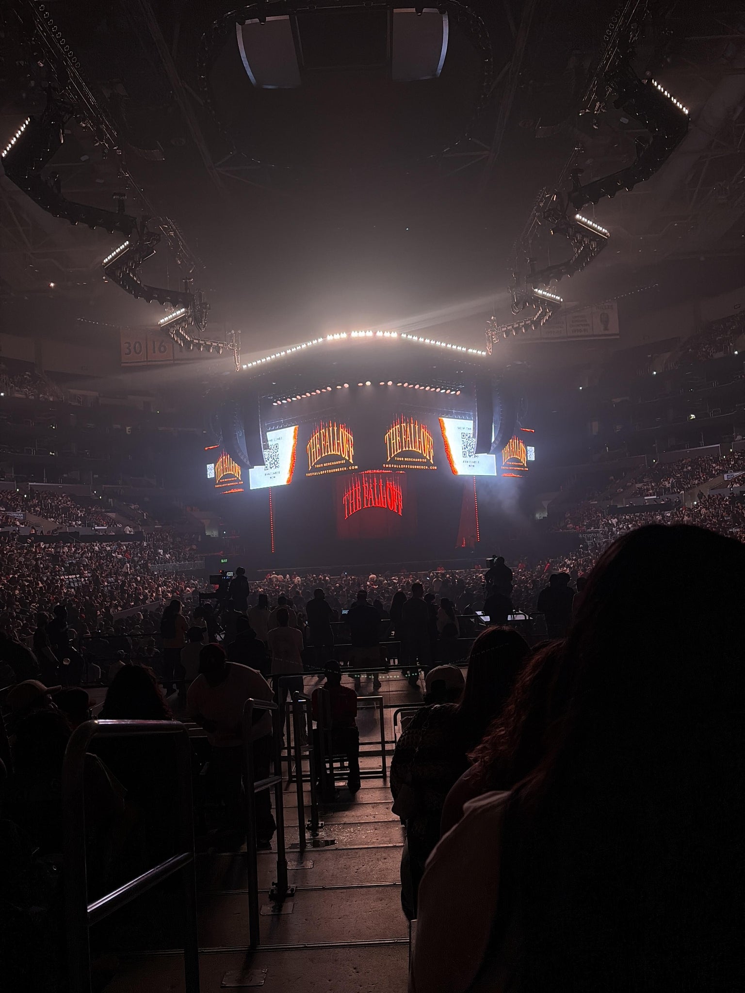 Real Fan View taken from Section 106 at Crypto.com Arena by Hailey P
