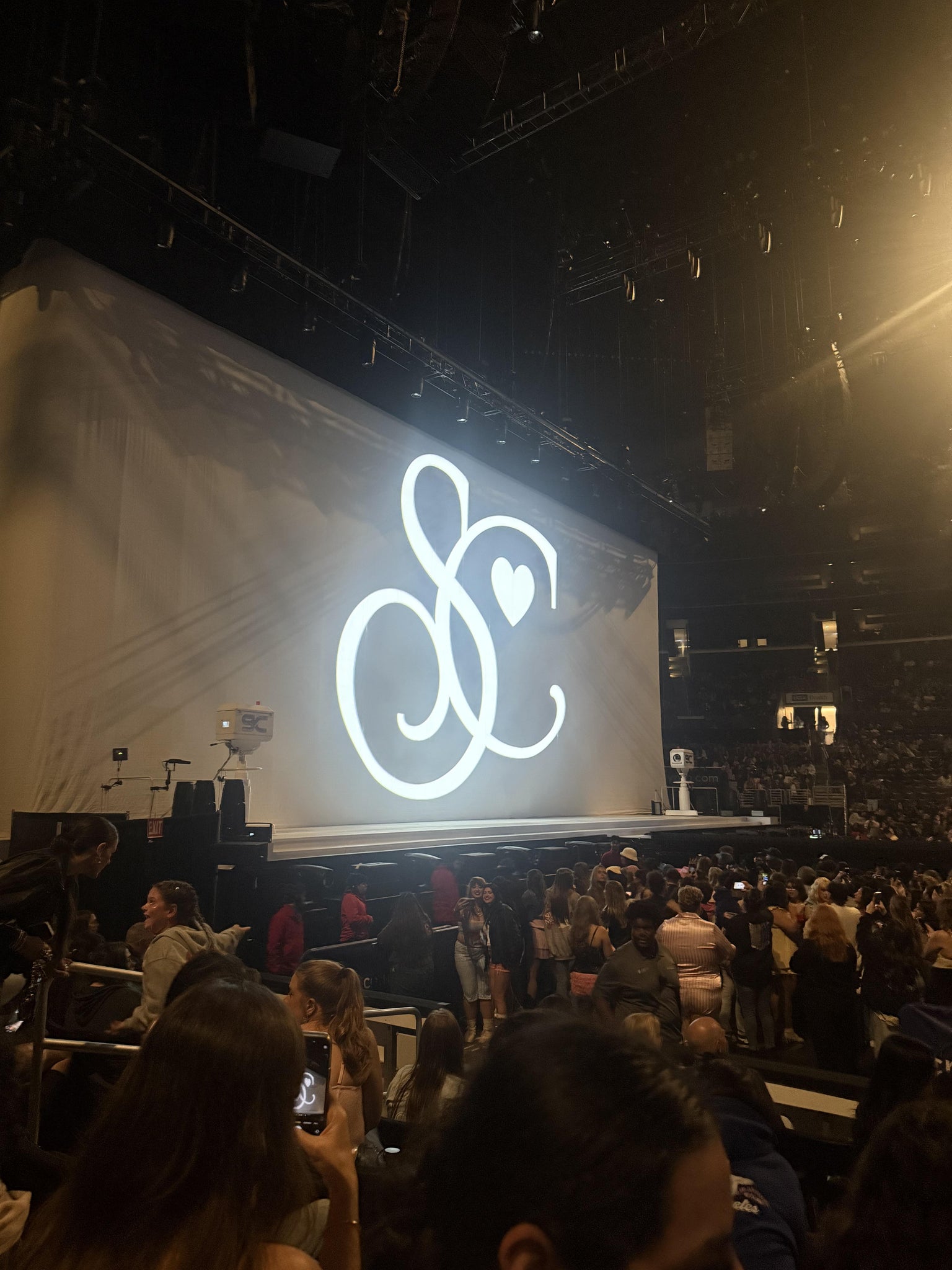 Real Fan View taken from Section 112 at Crypto.com Arena by Ariana B
