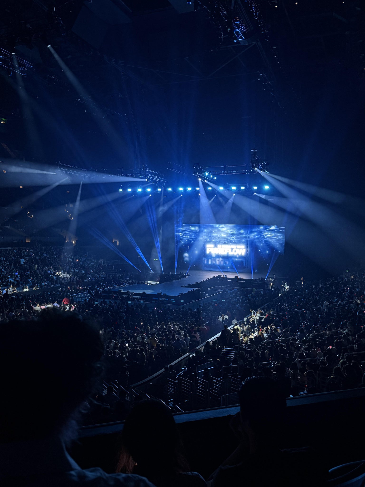 Real Fan View taken from Section 205 at Crypto.com Arena by Samantha M