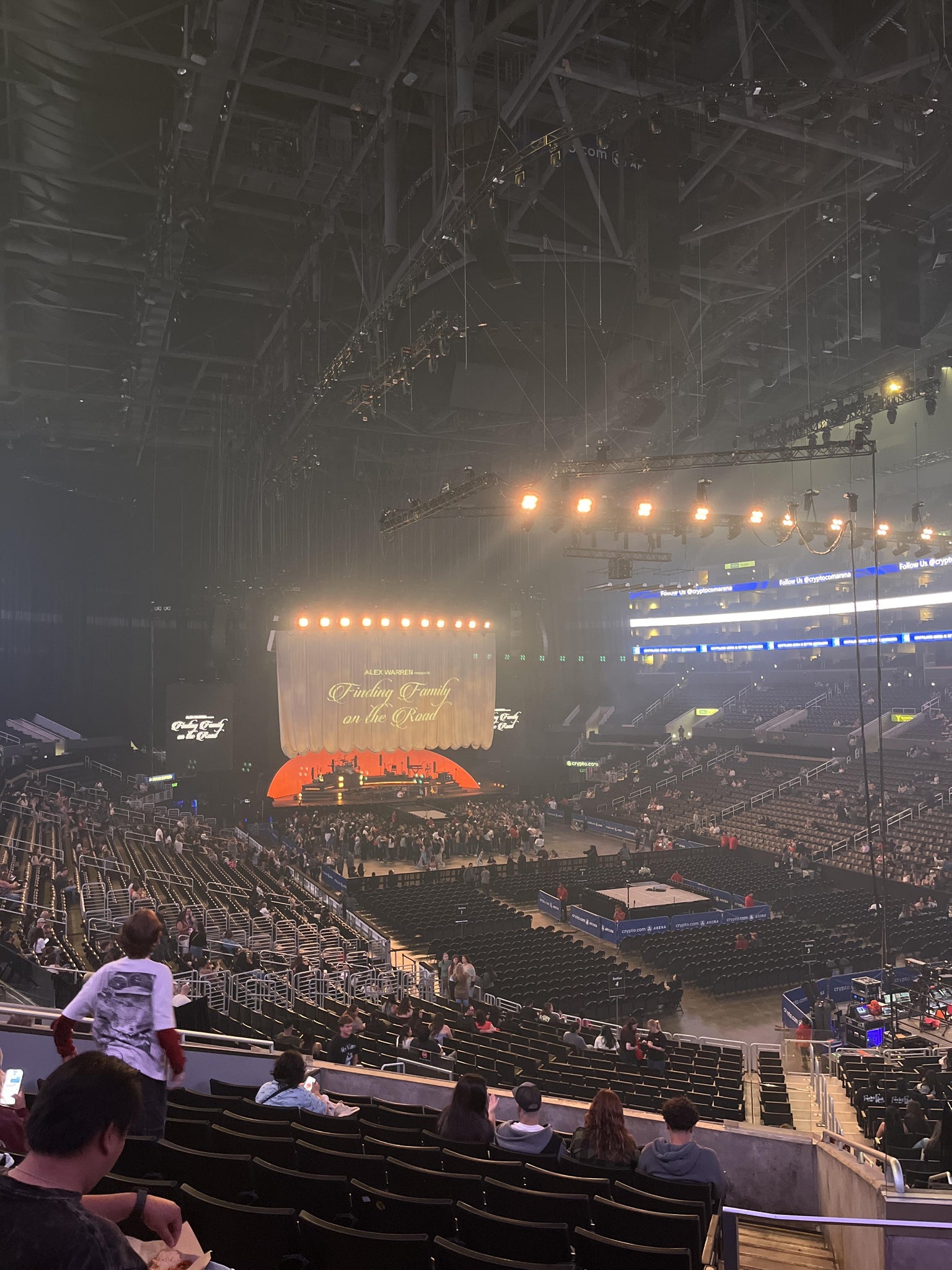 Real Fan View taken from Section 210 at Crypto.com Arena by Larissa R