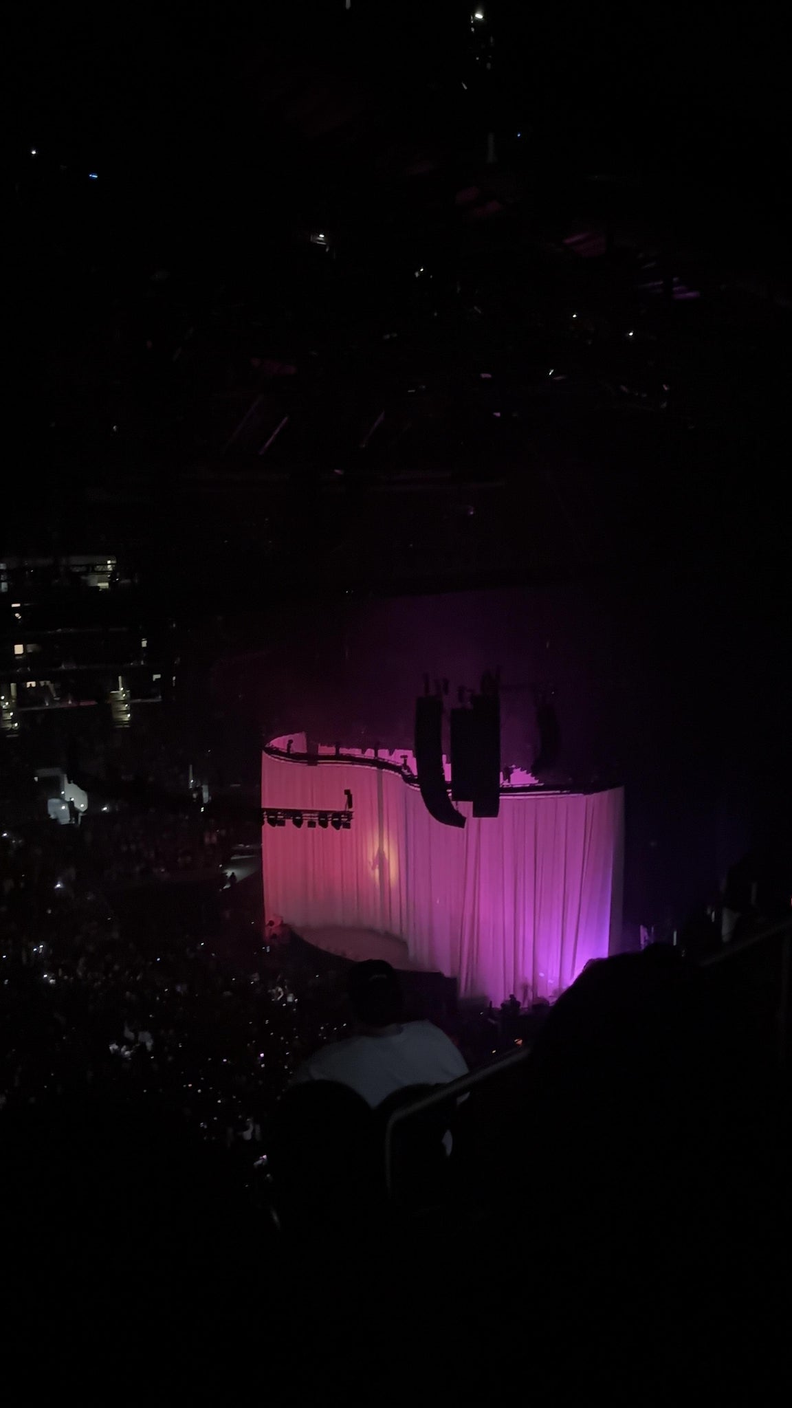 Real Fan View taken from Section 303 at Crypto.com Arena by Sophia O