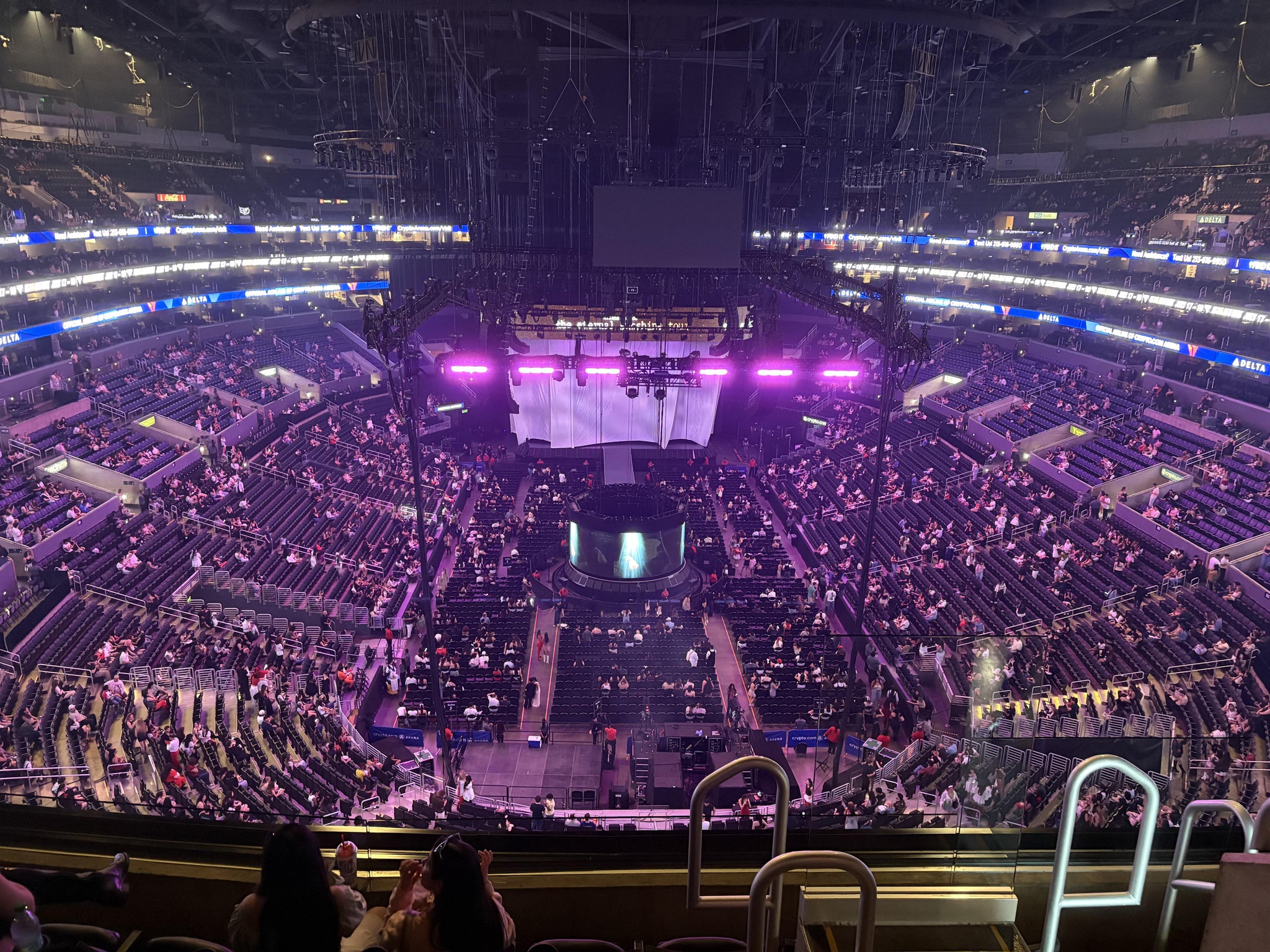 Real Fan View taken from Section 310 at Crypto.com Arena by Sarah A