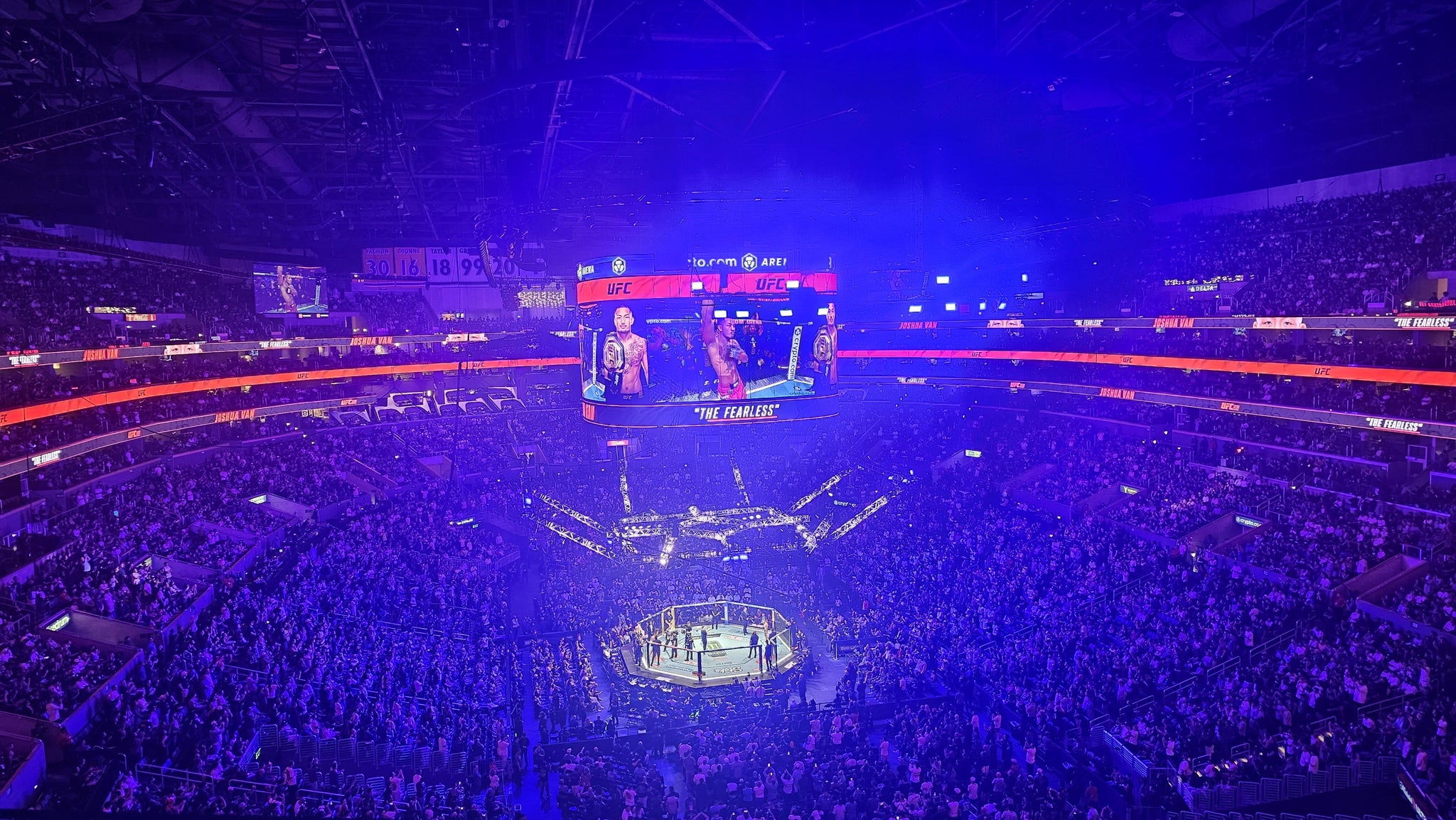 Real Fan View taken from Section 311 at Crypto.com Arena by Anonymous User