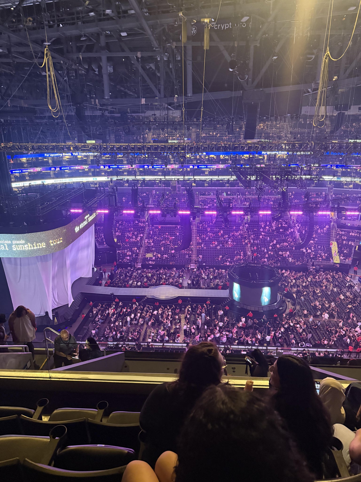 Real Fan View taken from Section 318 at Crypto.com Arena by Irma G