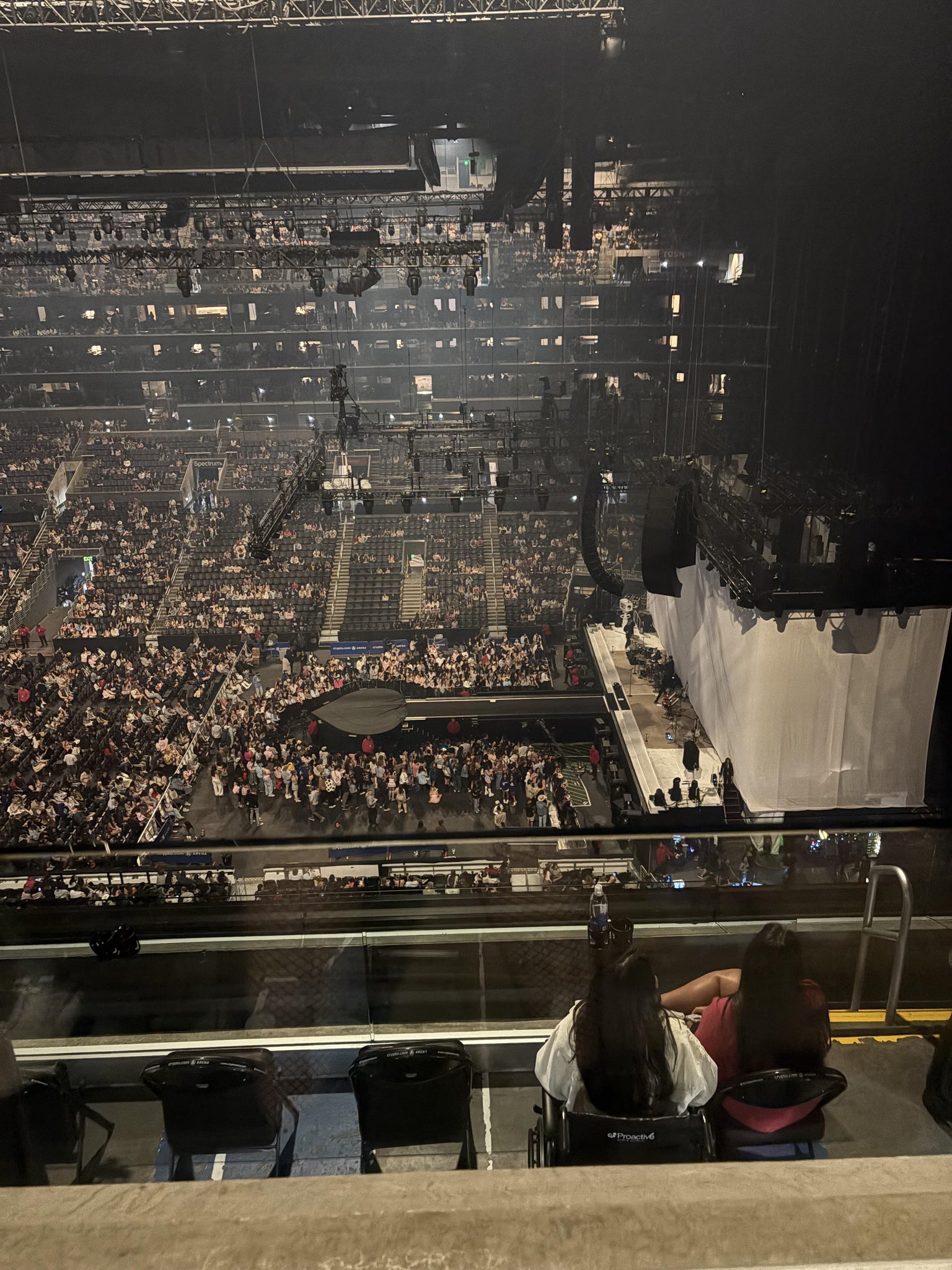 Real Fan View taken from Section 334 at Crypto.com Arena by Katie A