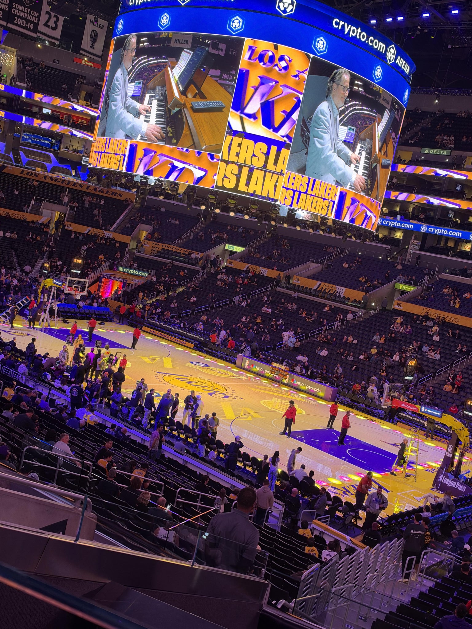 Real Fan View taken from Premier 11 at Crypto.com Arena by Jada L