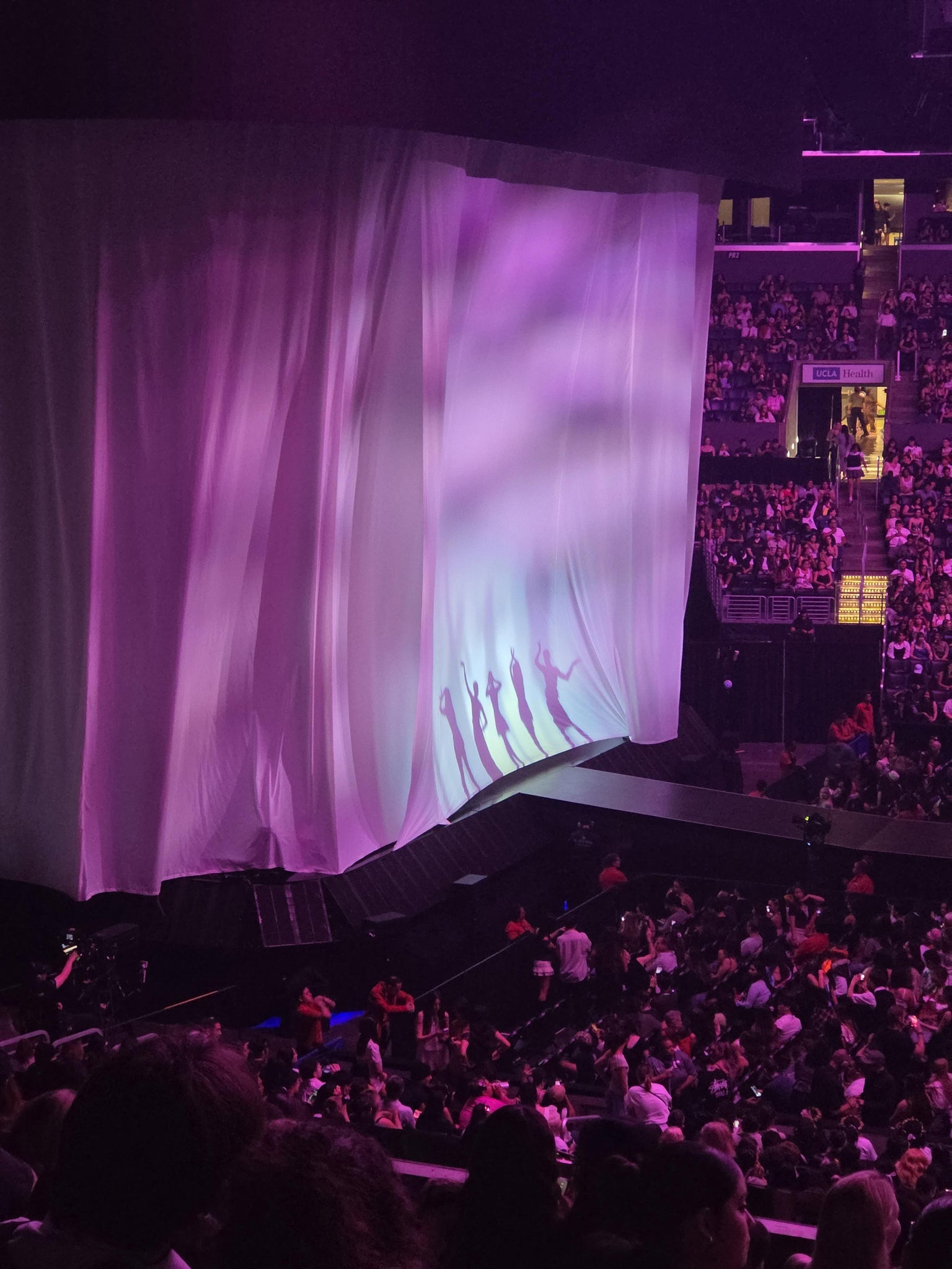 Real Fan View taken from Premier 15 at Crypto.com Arena by Isabella M