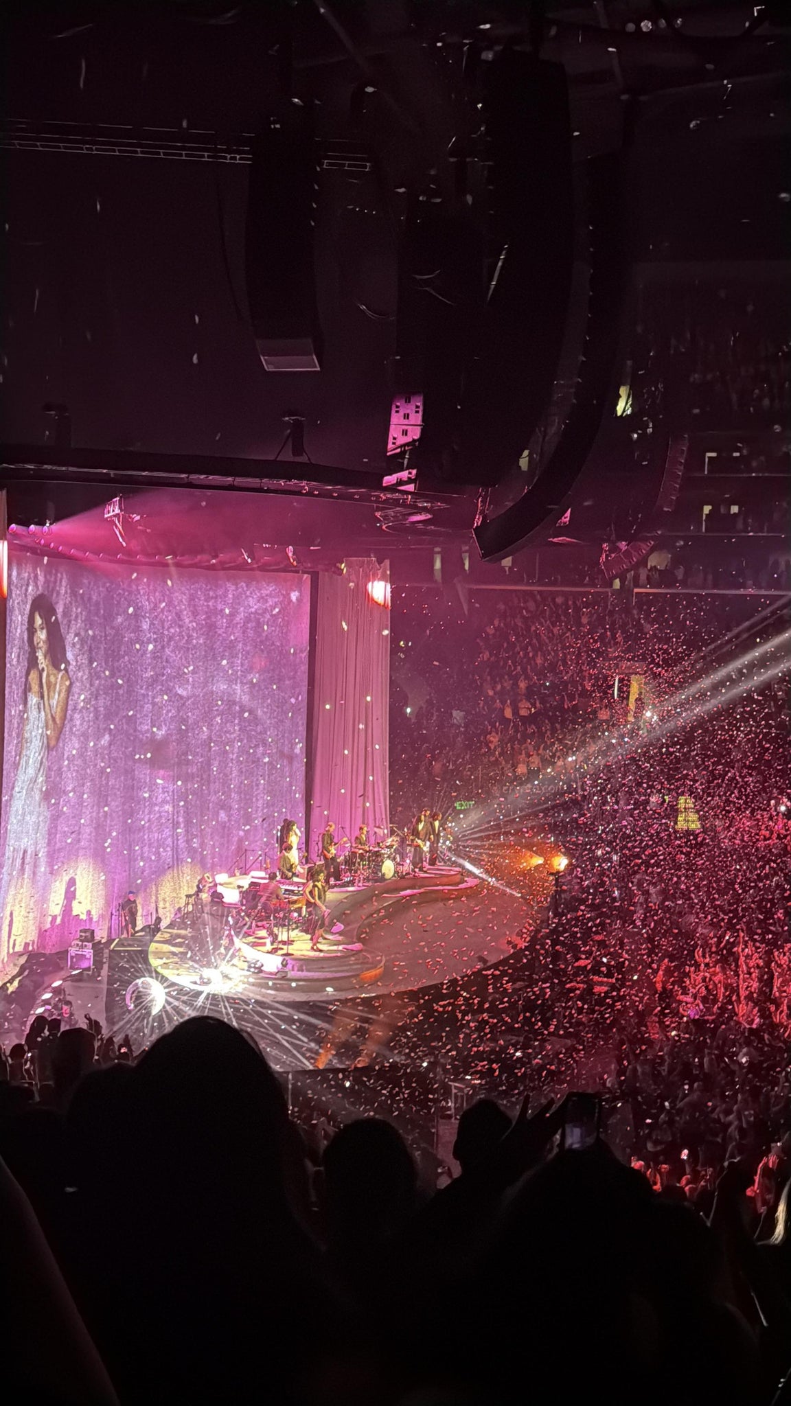 Real Fan View taken from Premier 16 at Crypto.com Arena by Nora N