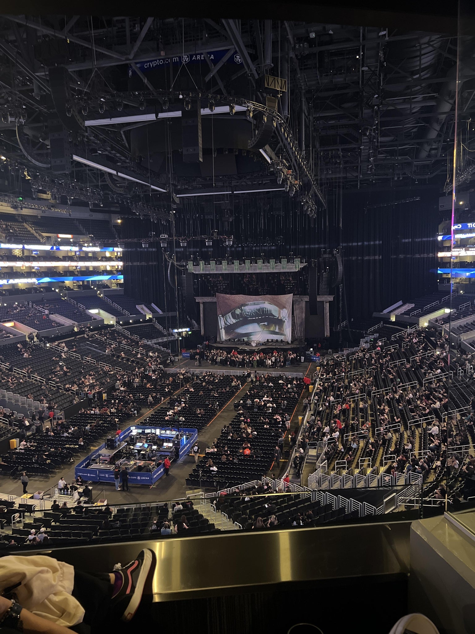 Real Fan View taken from Suite B 26 at Crypto.com Arena by Rose A