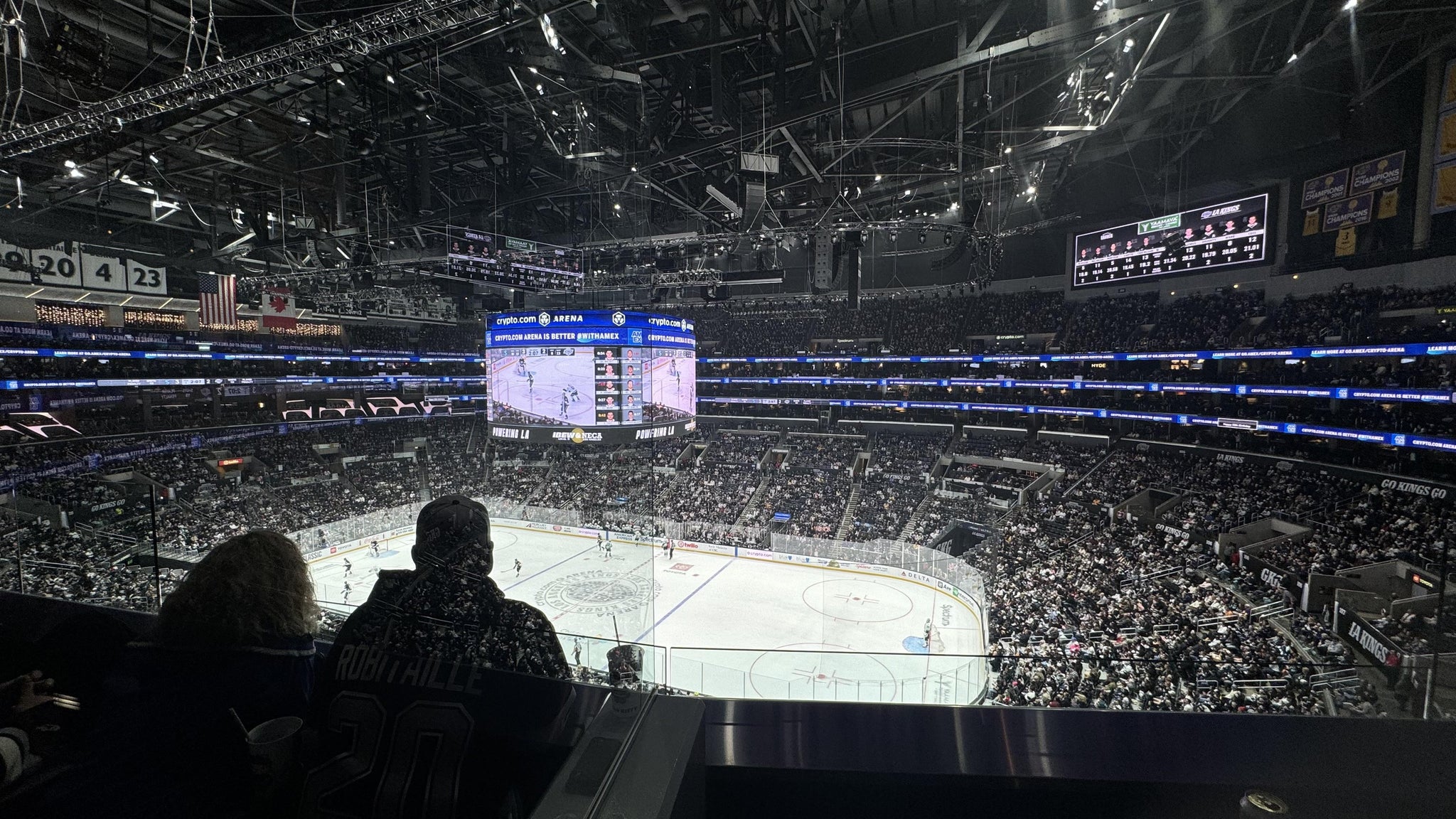 Real Fan View taken from Suite C 28 at Crypto.com Arena by Charlie H