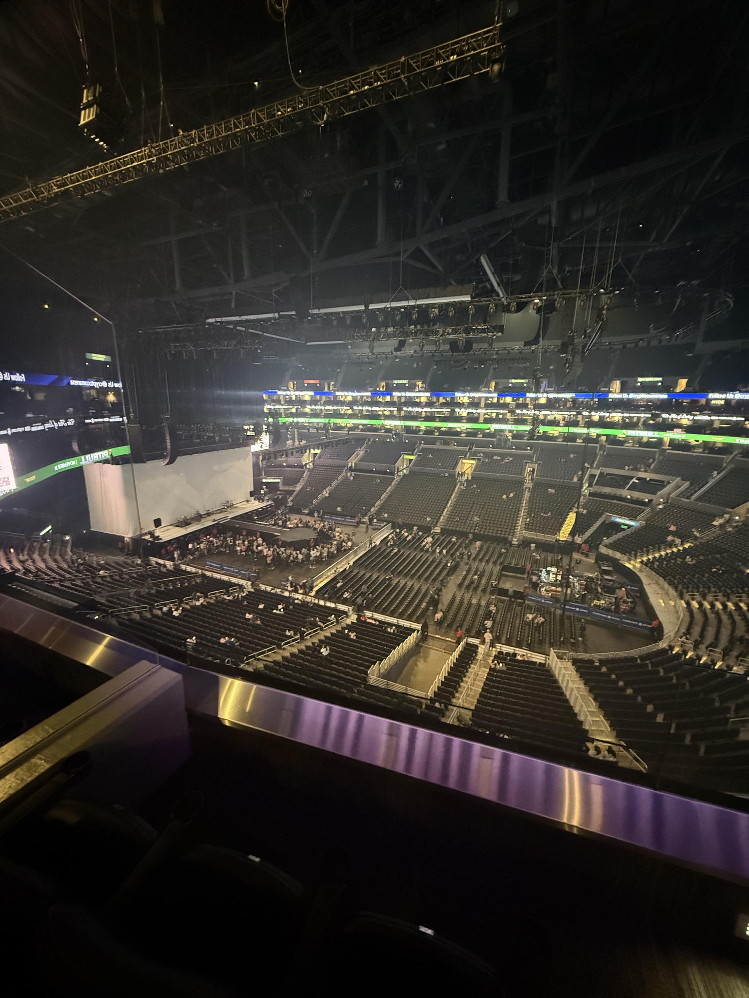 Real Fan View taken from Suite C 30 at Crypto.com Arena by Malayna K