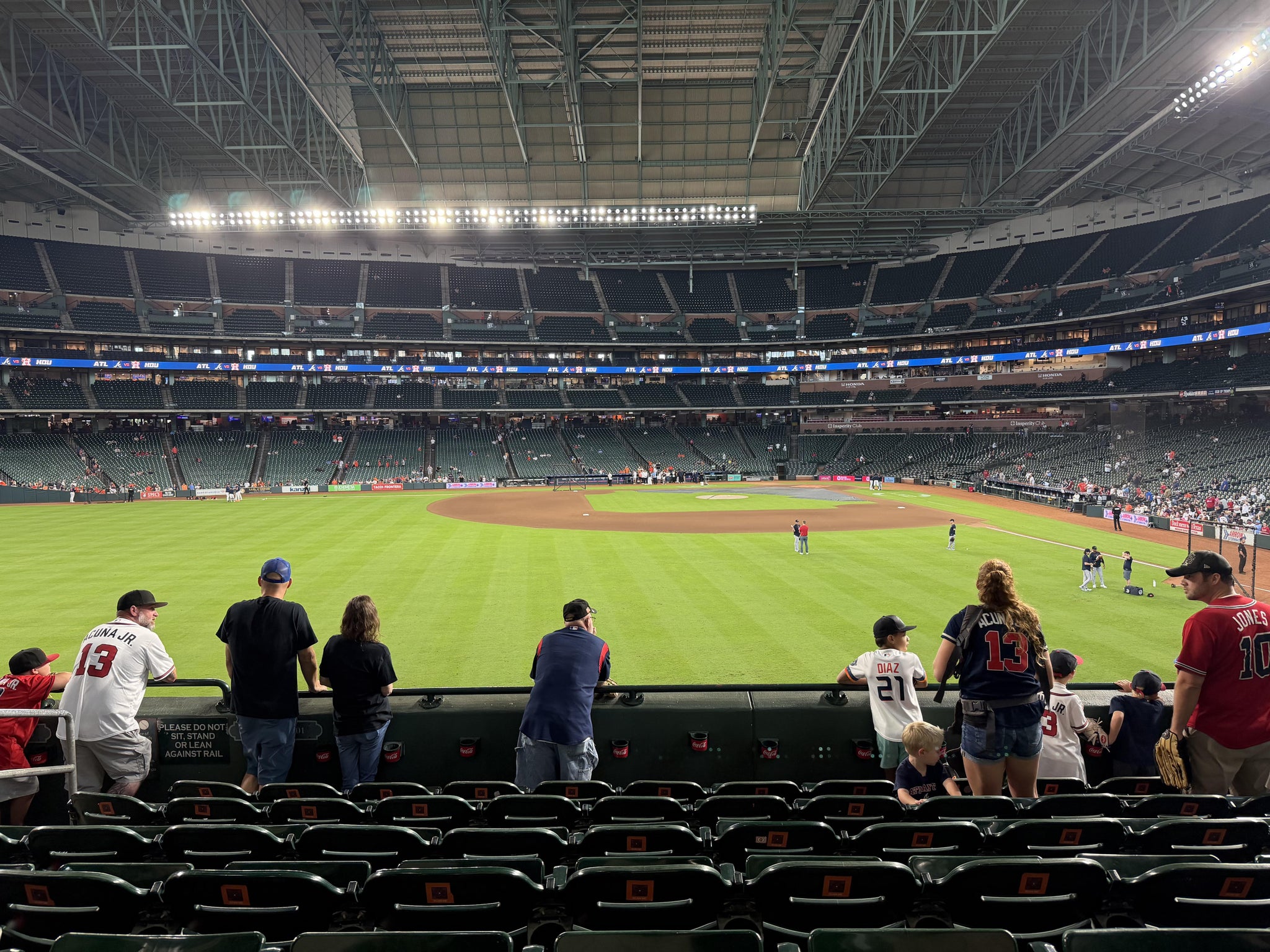 Real Fan View taken from Section 101 at Daikin Park by Anonymous User