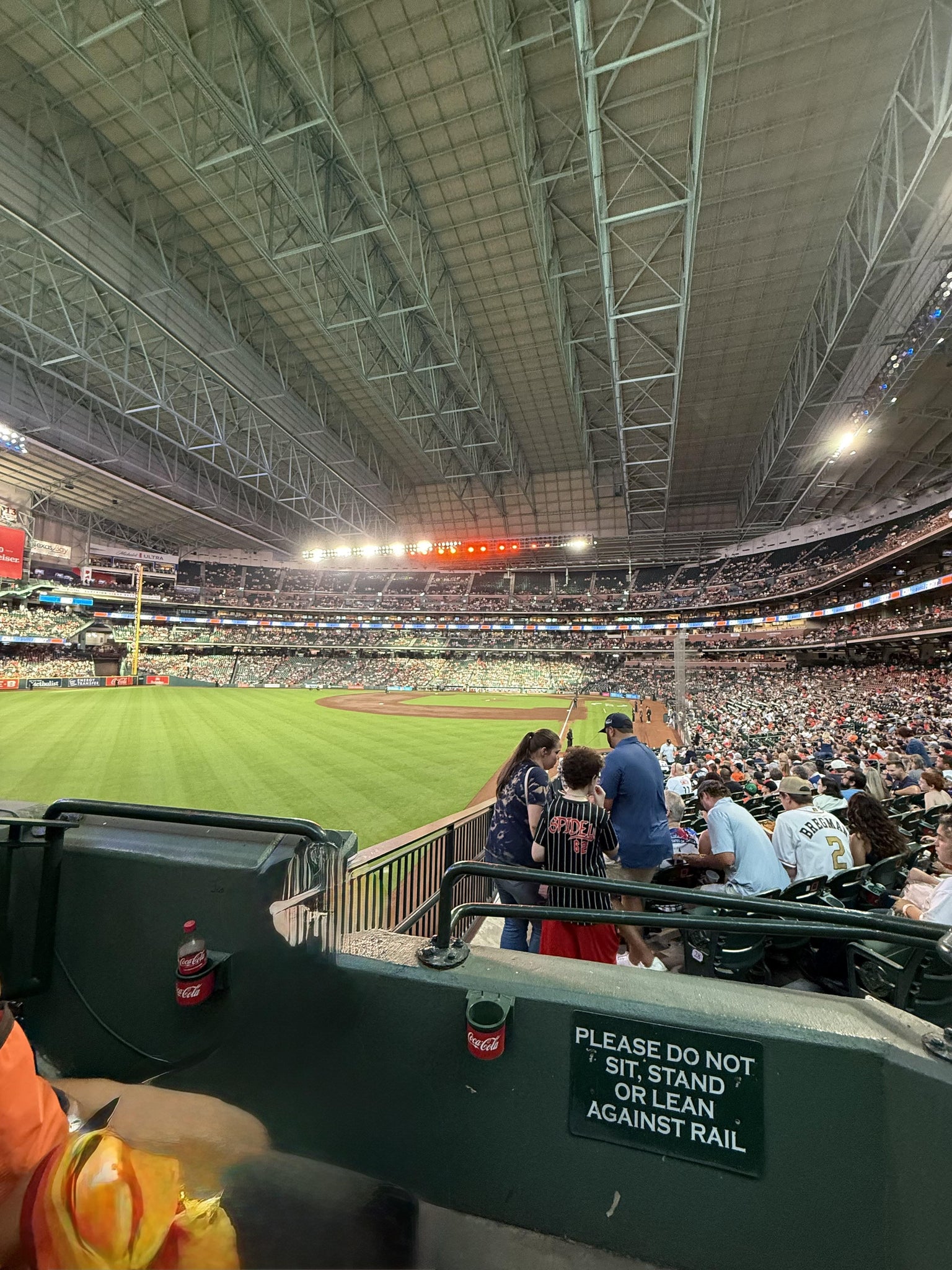 Real Fan View taken from Section 104 at Daikin Park by Kevin A
